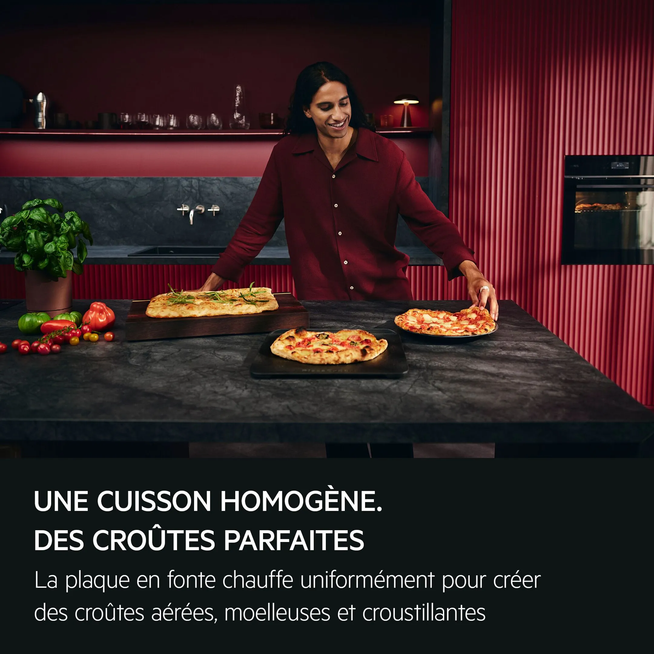 Four encastrable TX7PB631SB 7000 MealAssist PizzaExpert