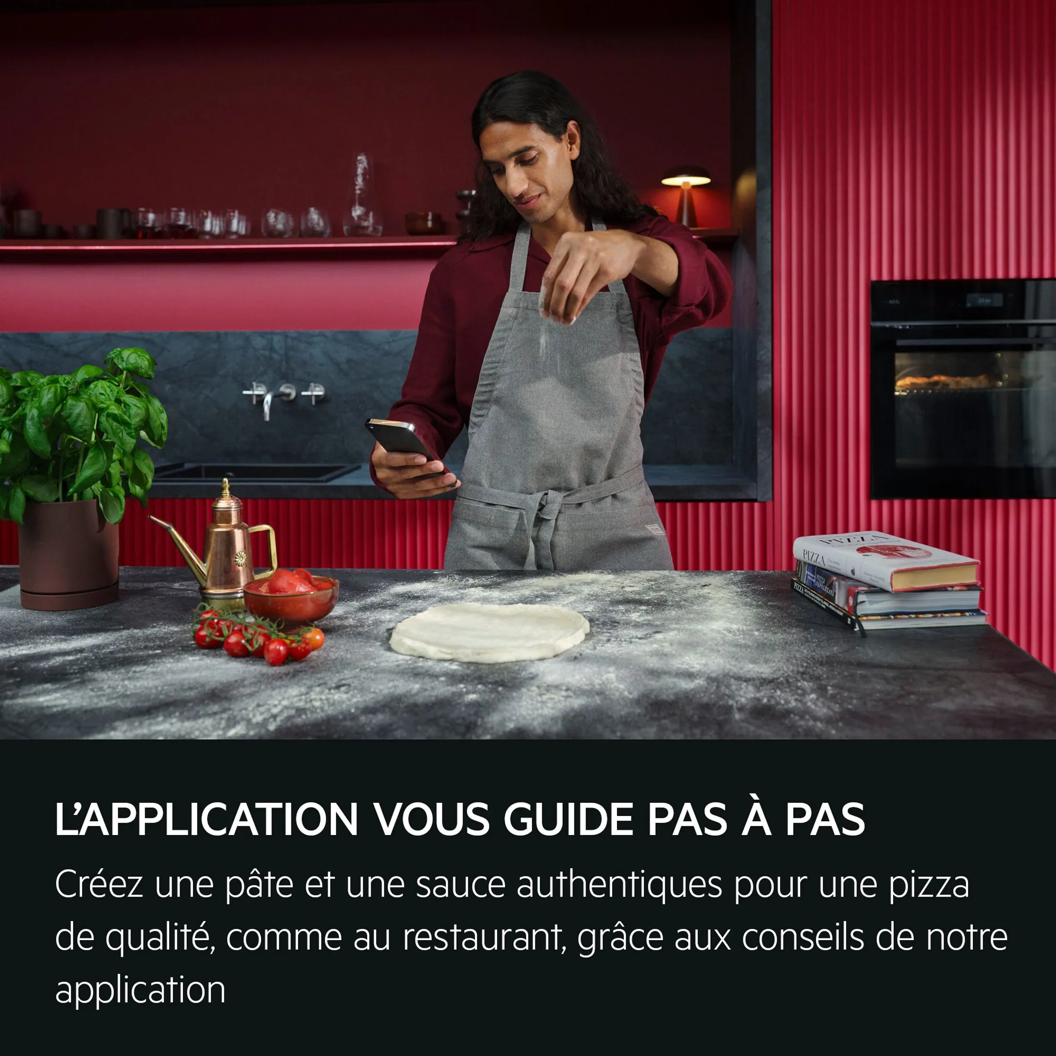 Four encastrable TX7PB631SB 7000 MealAssist PizzaExpert