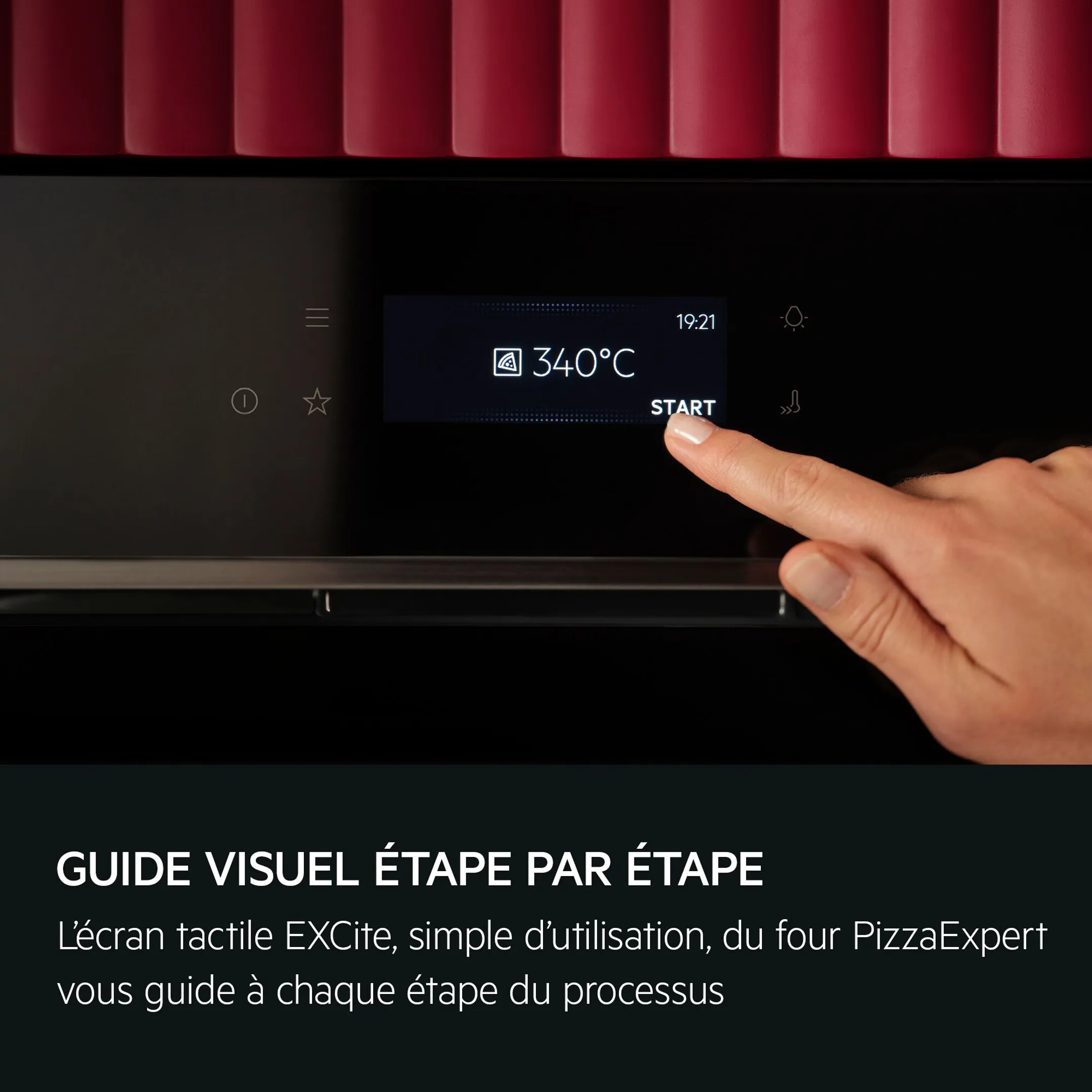 Four encastrable TX7PB631SB 7000 MealAssist PizzaExpert