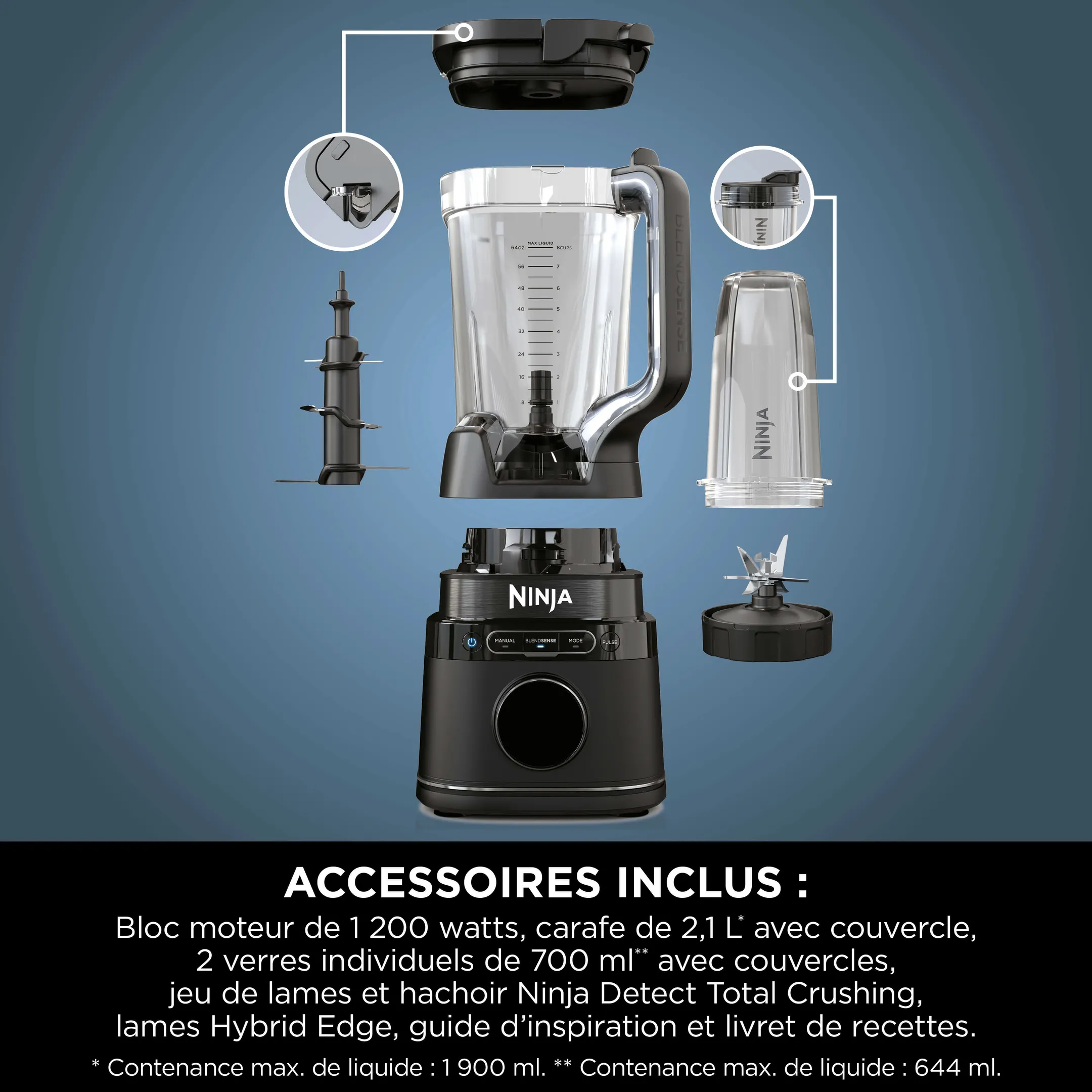 Blender Pro & Smoothie Maker TB301EU