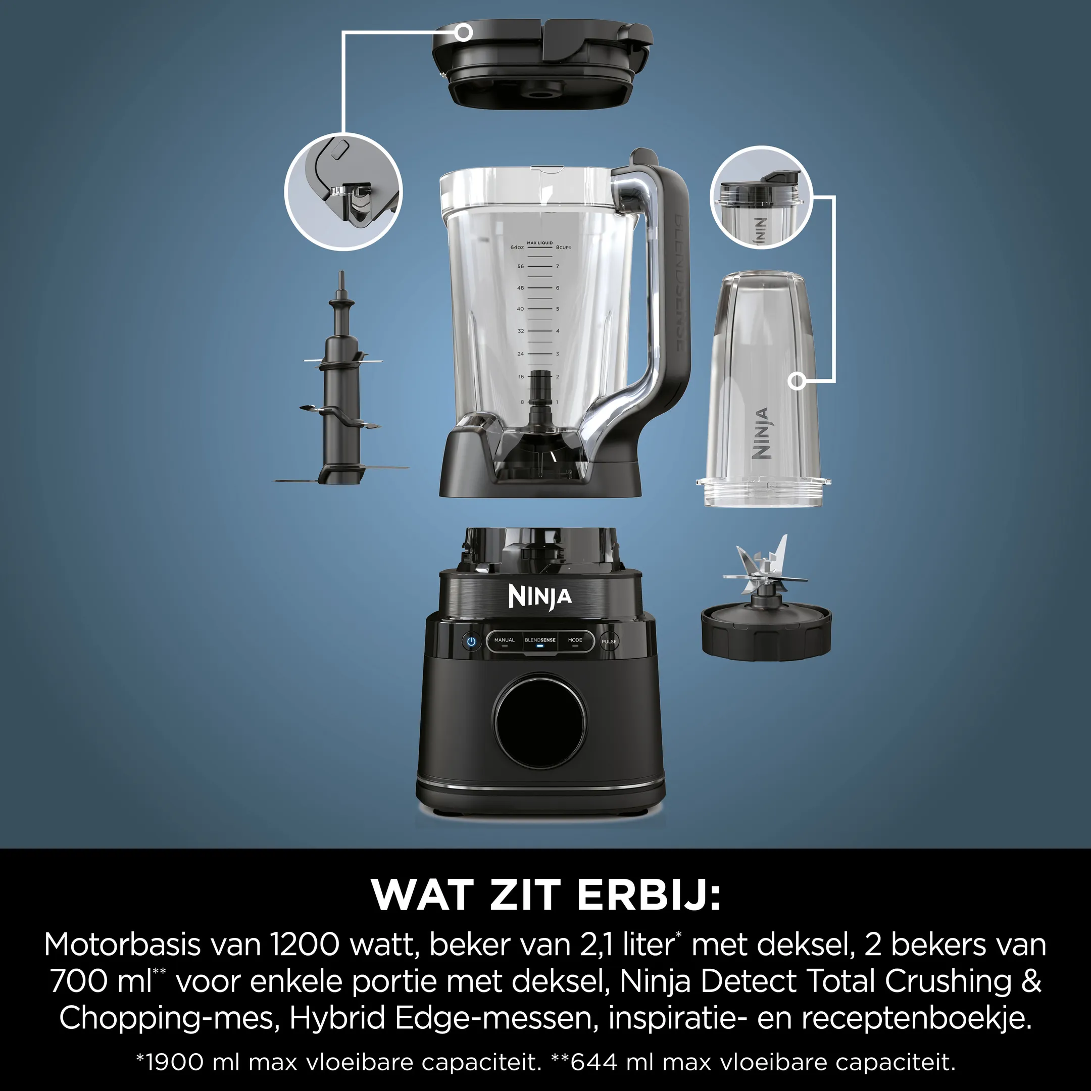 Blender Pro & Smoothie Maker TB301EU