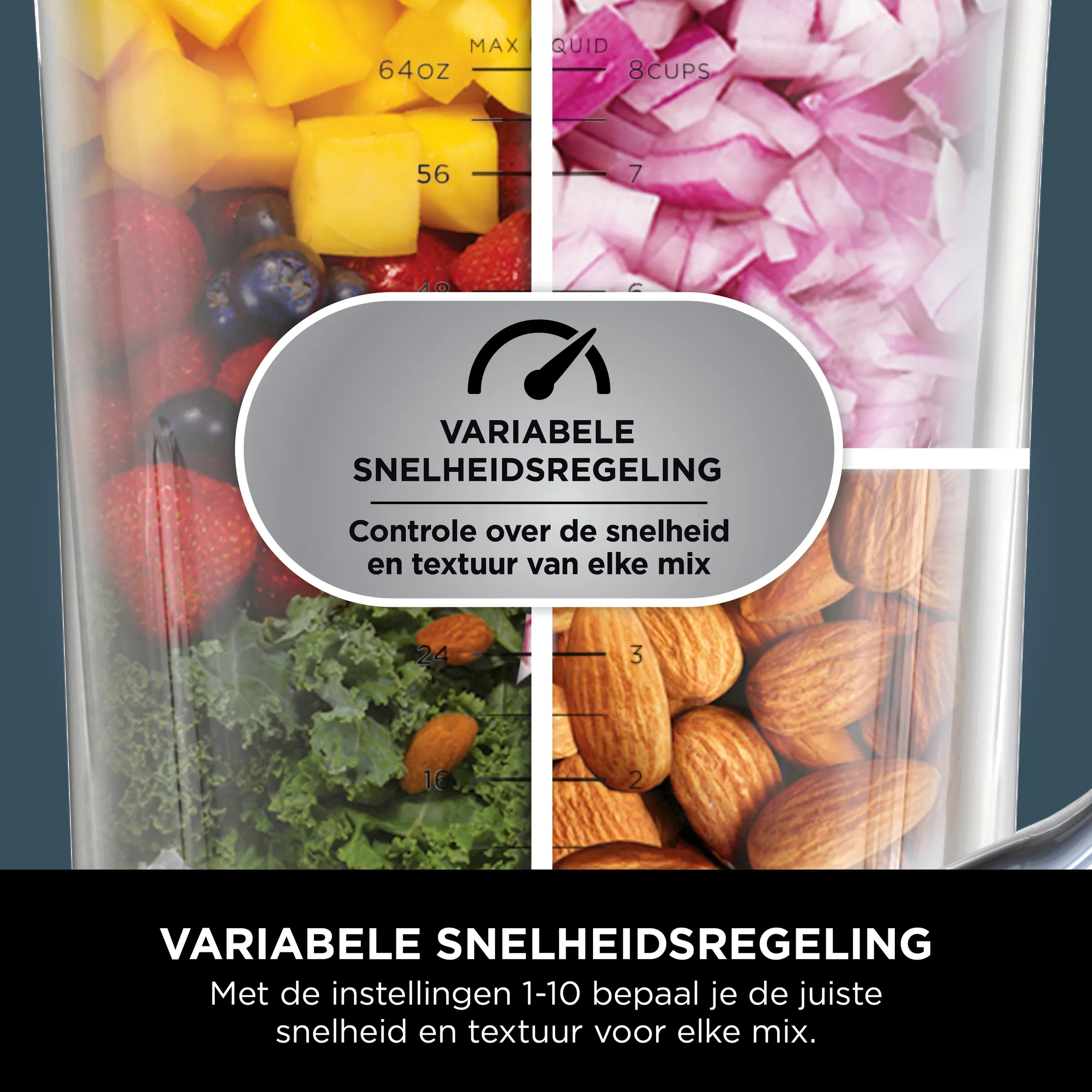 Blender Pro Smoothie Maker & Processor TB401EU