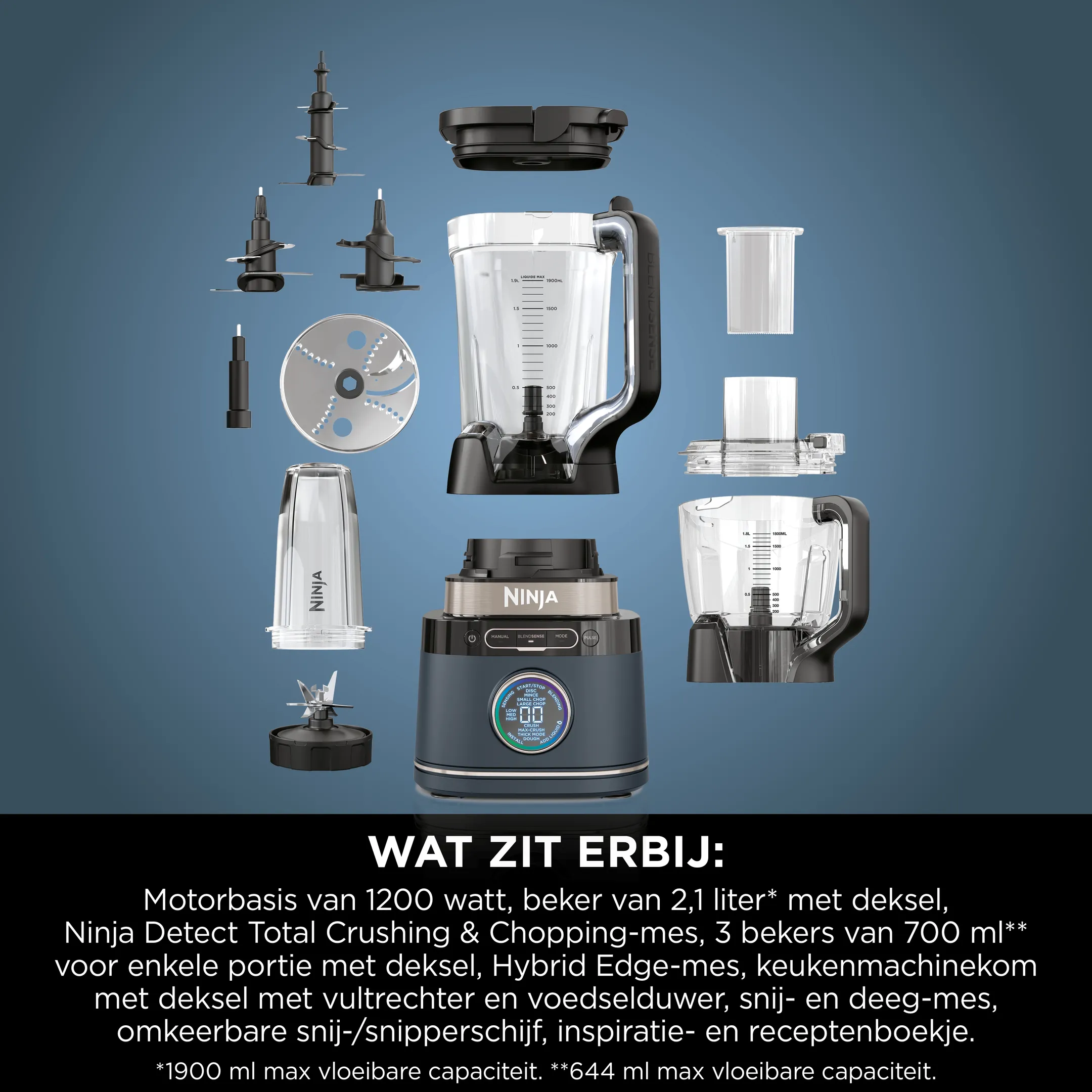 Blender Pro Smoothie Maker & Processor TB401EU