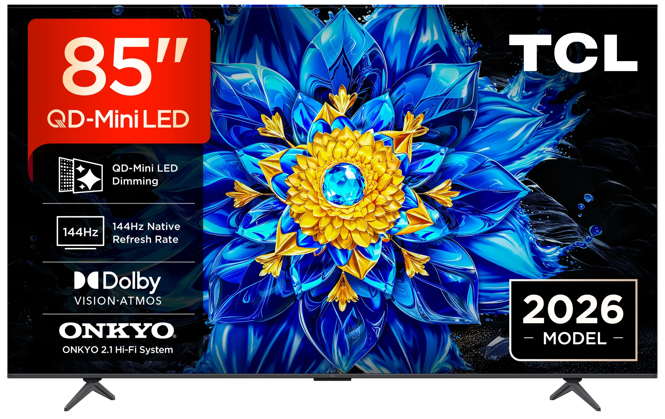 QD-Mini LED 4K TV 85P89L (2026) - 85 inch