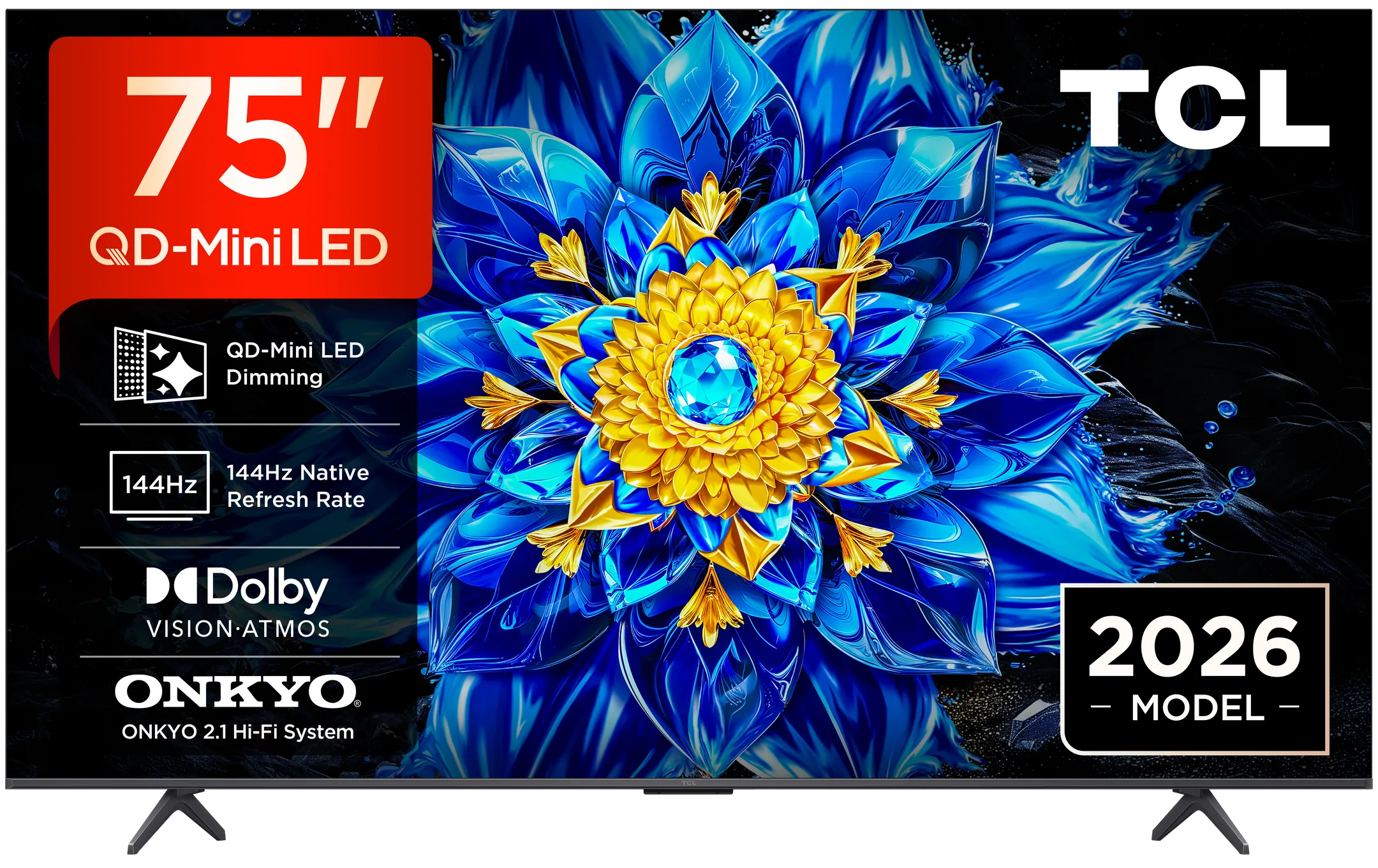 QD-Mini LED 4K TV 75P89L (2026) - 75 inch