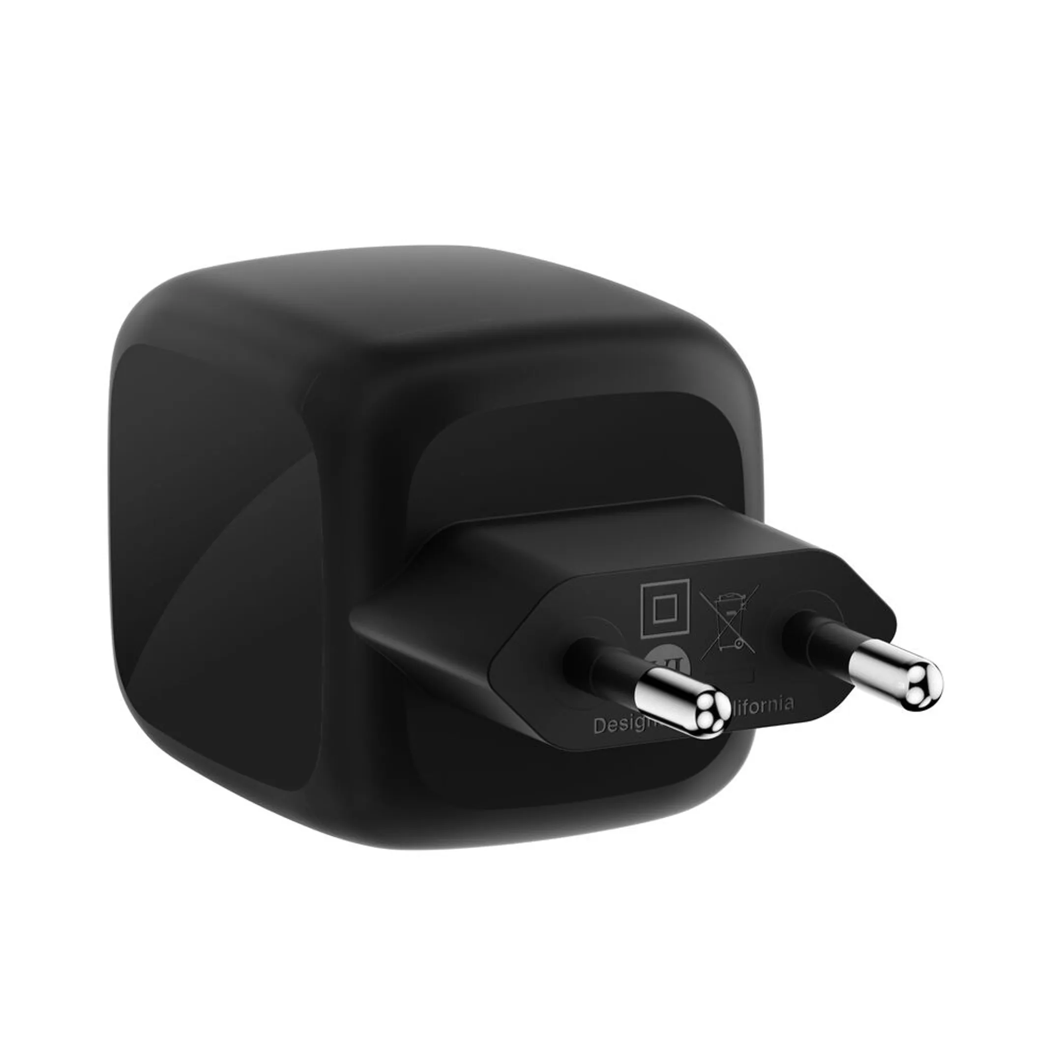 Chargeur secteur - 2x USB-C - 67 W - Noir
