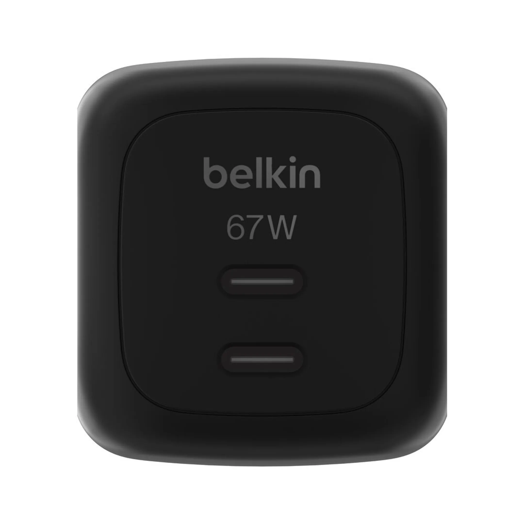 Chargeur secteur - 2x USB-C - 67 W - Noir