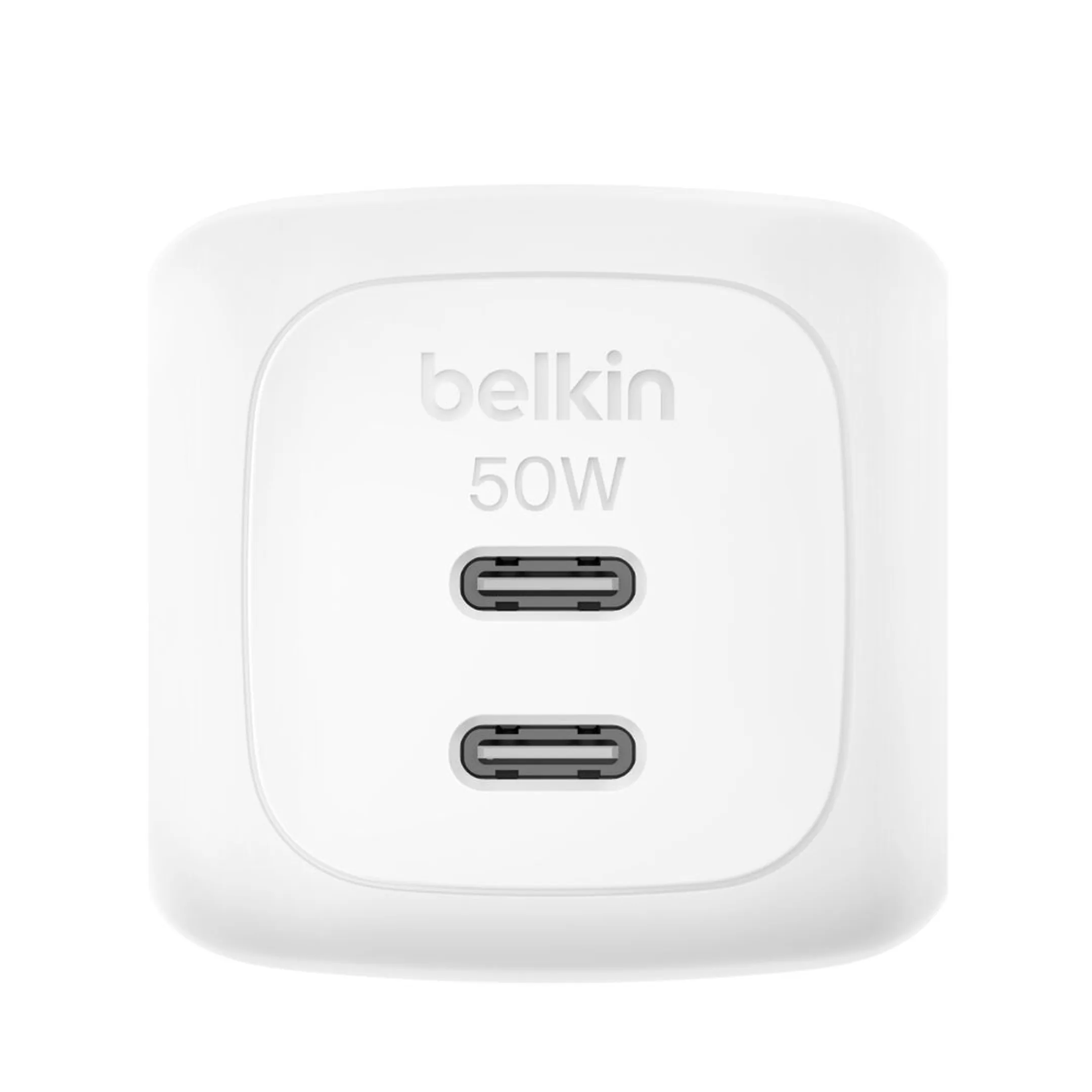 Chargeur secteur - 2 ports USB-C - 50 W