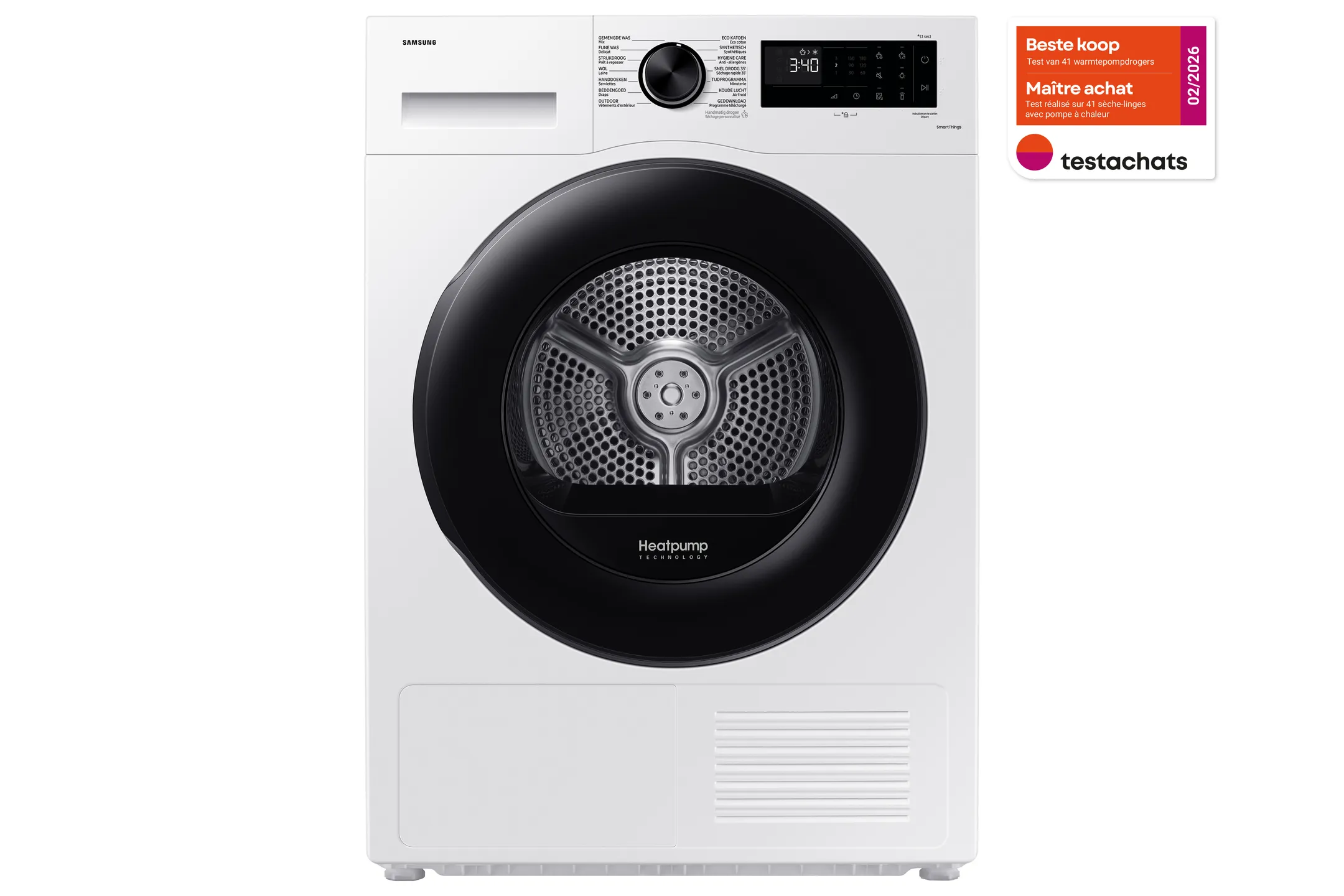 Droogkast DV9UDG52A0AEEN Optimal Dry