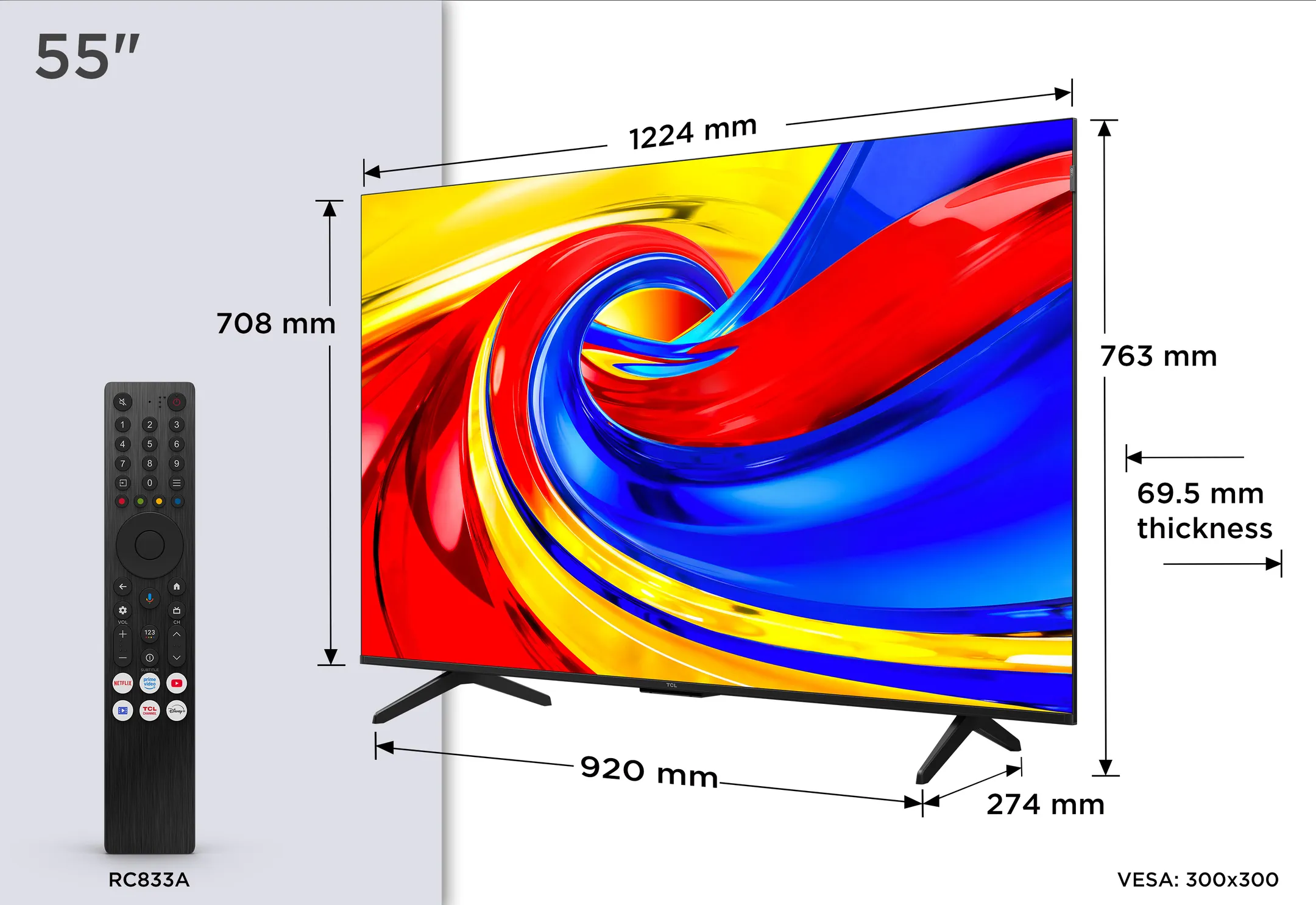 QLED 4K TV 55P79L (2026) - 55 inch