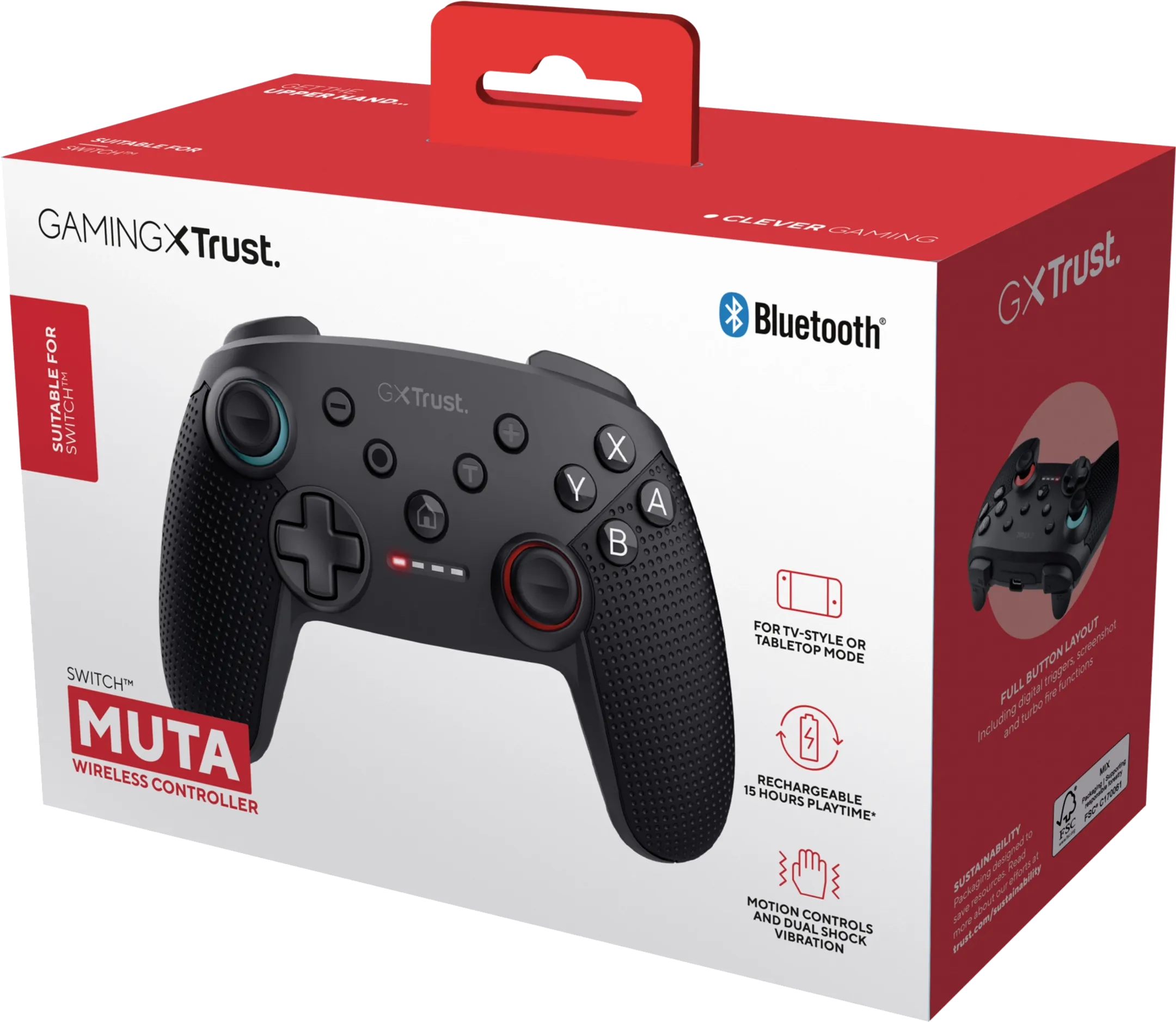 GXT 1246 Muta Nintendo Switch Gamecontroller