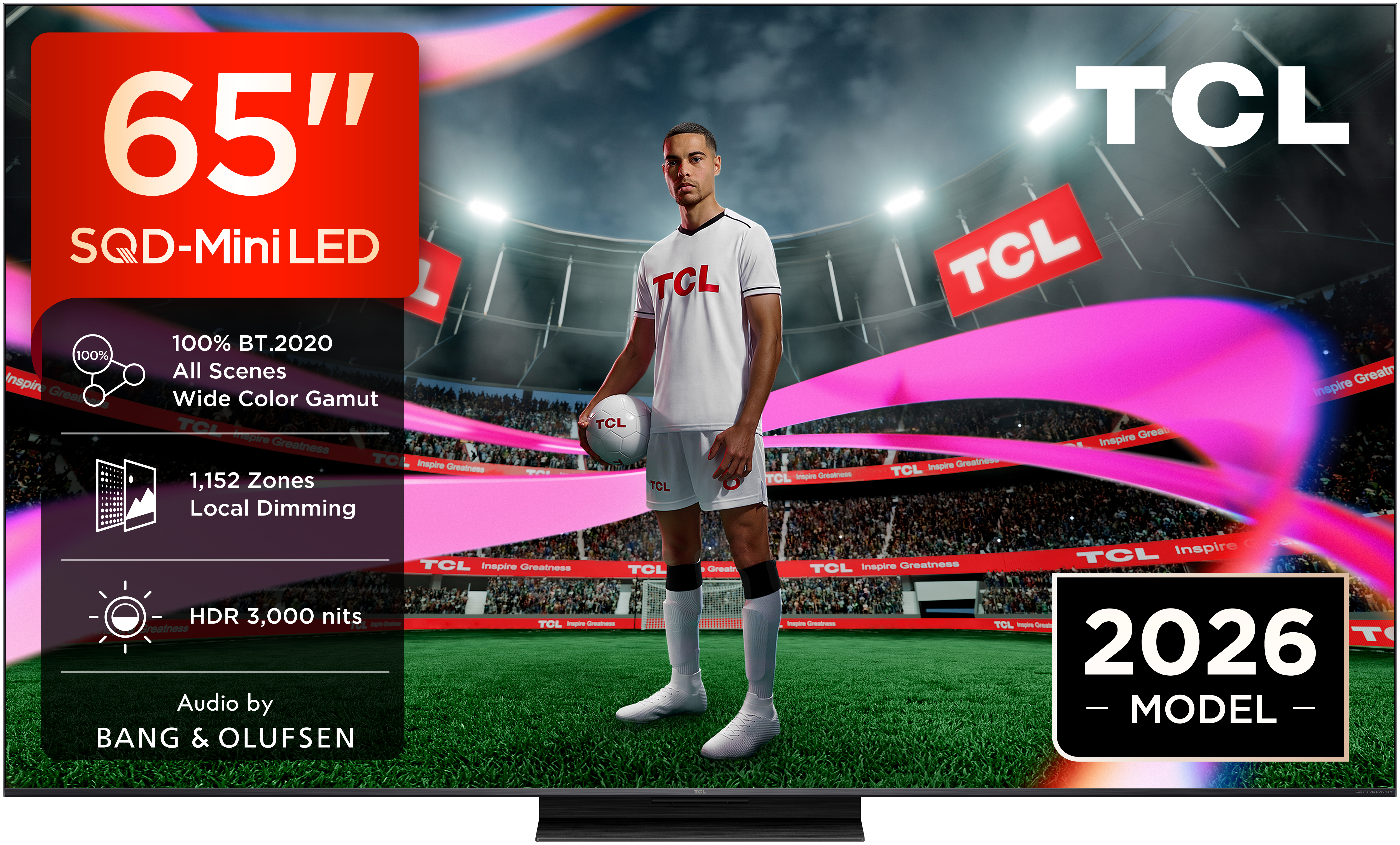 TCL SQD-MiniLED 4K TV 65C79L (2026) - 65 inch