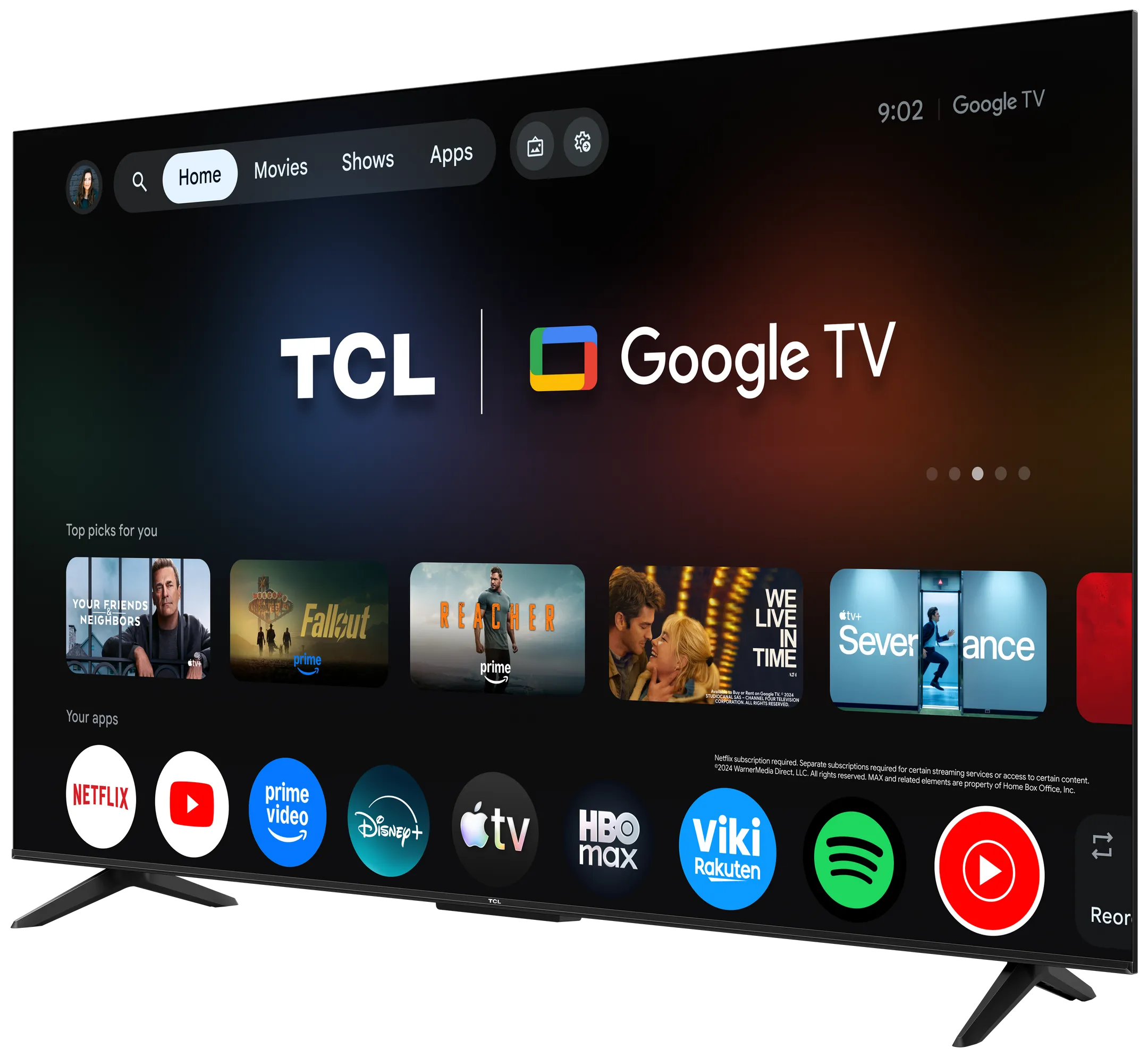 4K UHD TV 55P6L (2026) - 55 pouces