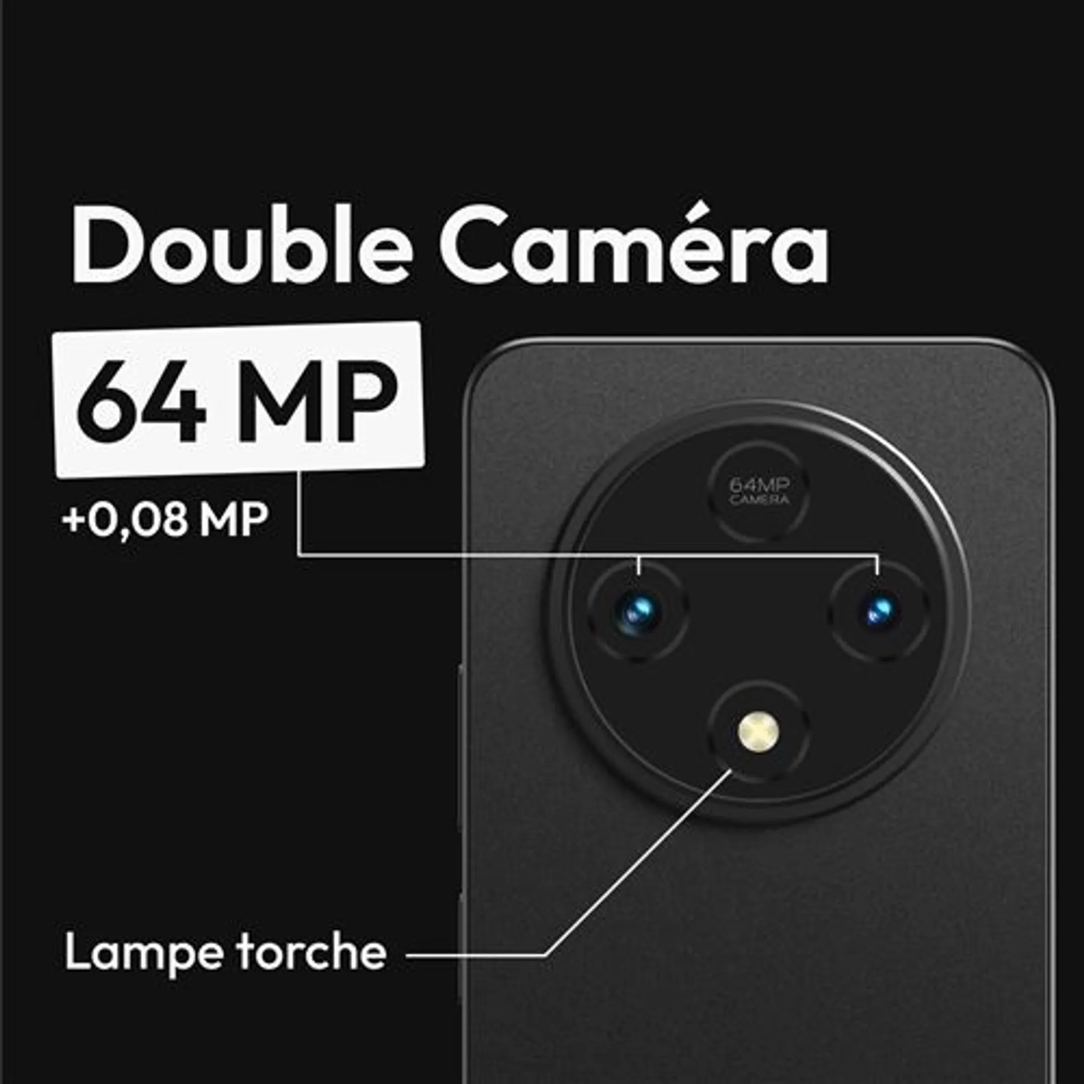 Vision X3 Max 256 Go - Noir