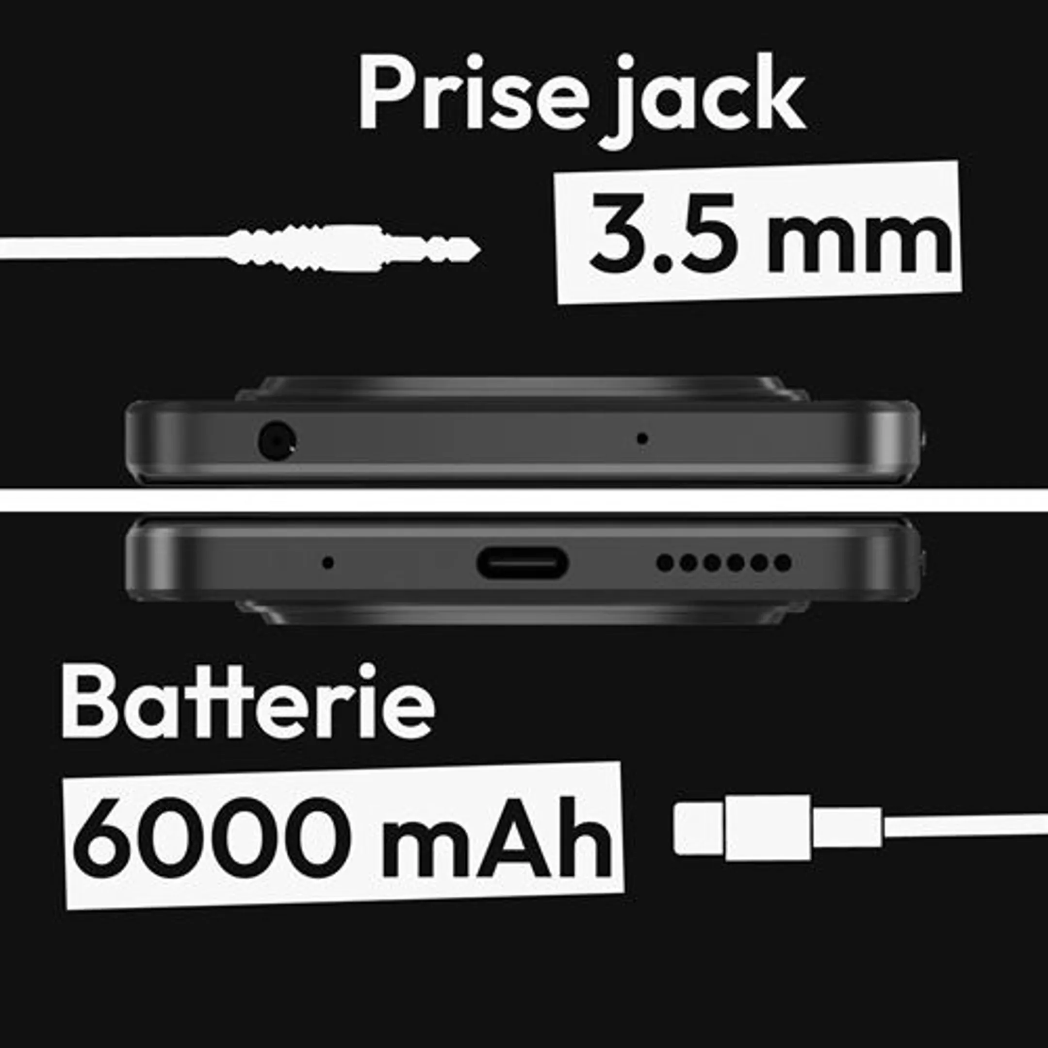 Vision X3 Max 256 Go - Noir
