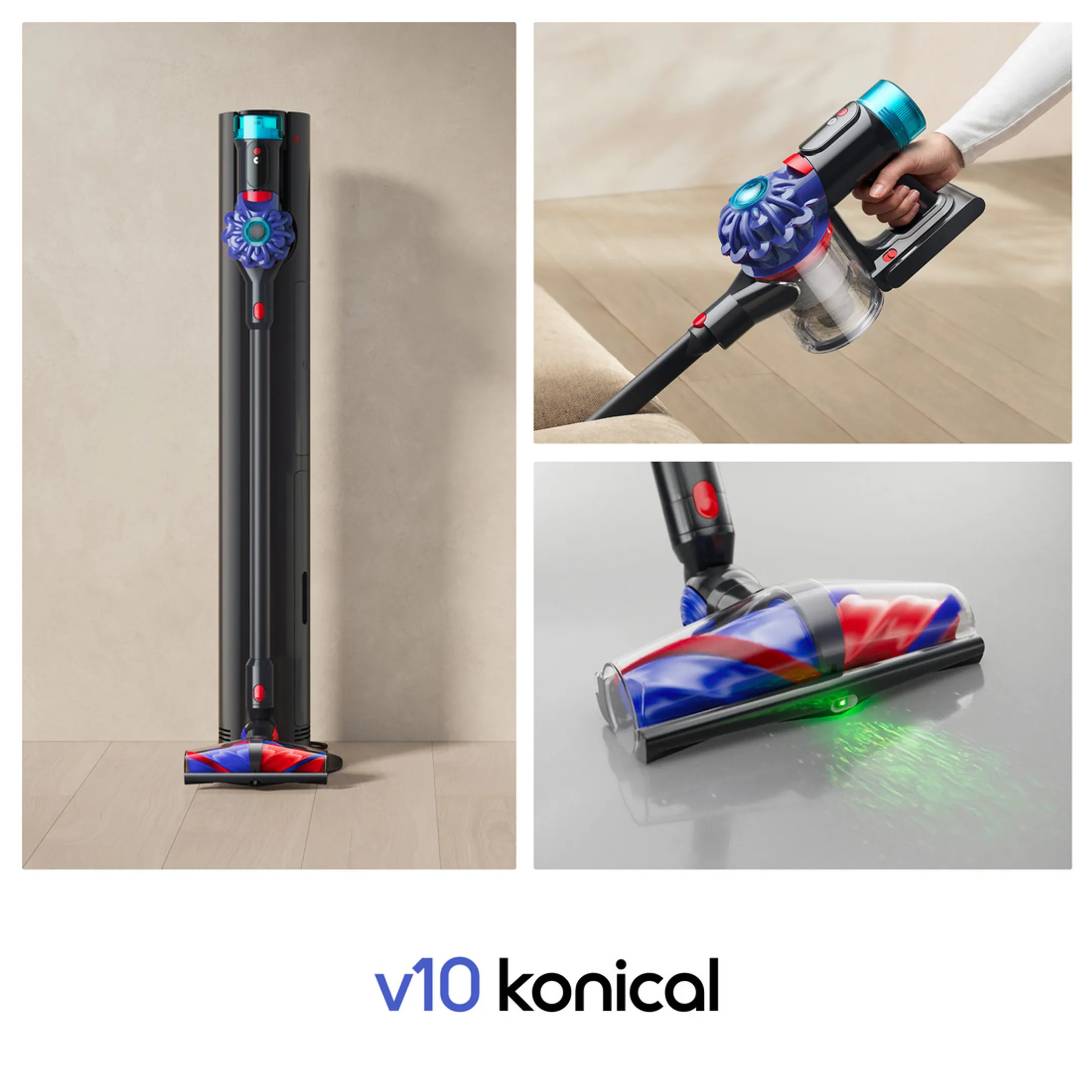 Aspirateur balai V10 Konical