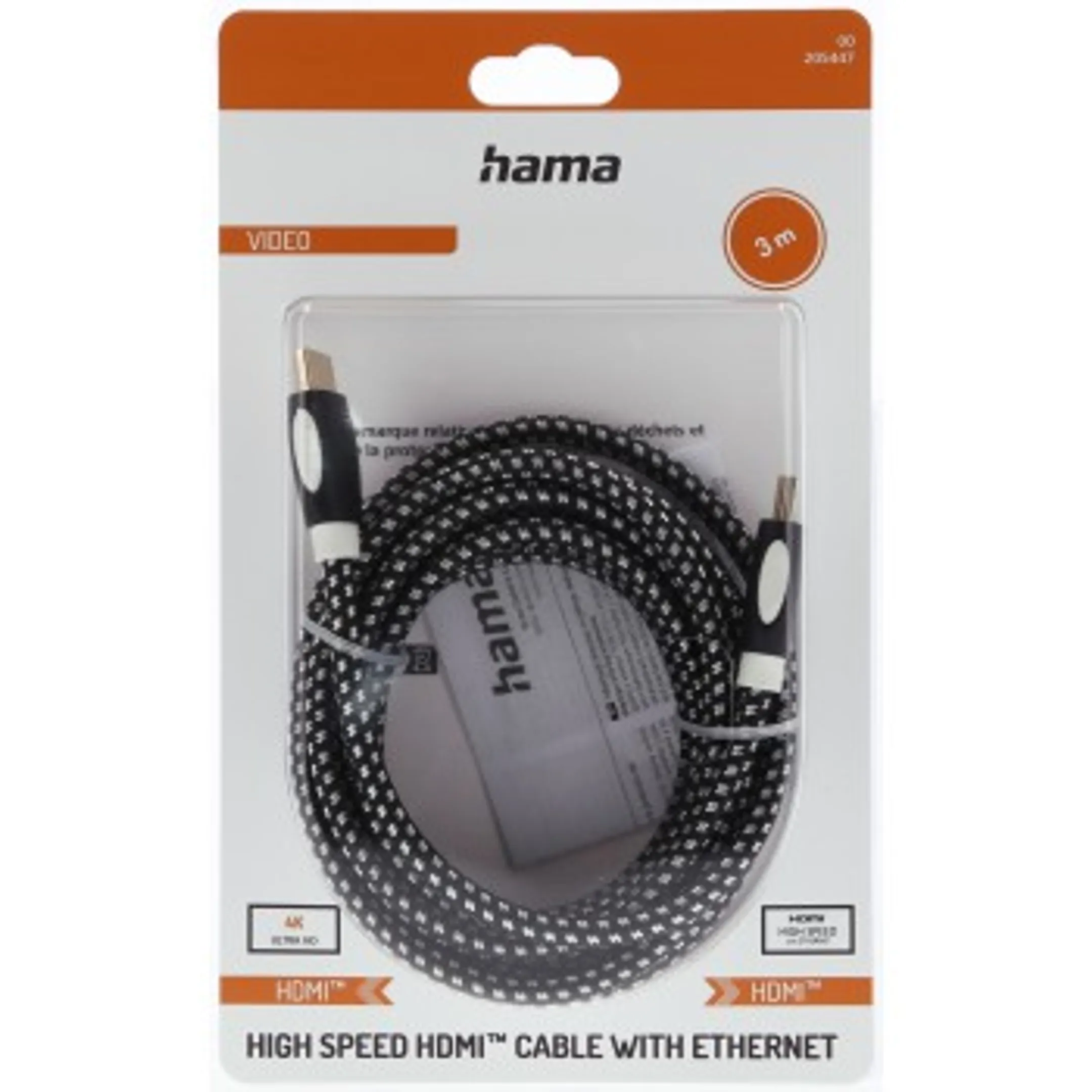 Câble HDMI - High-speed 4K - 3,0 m