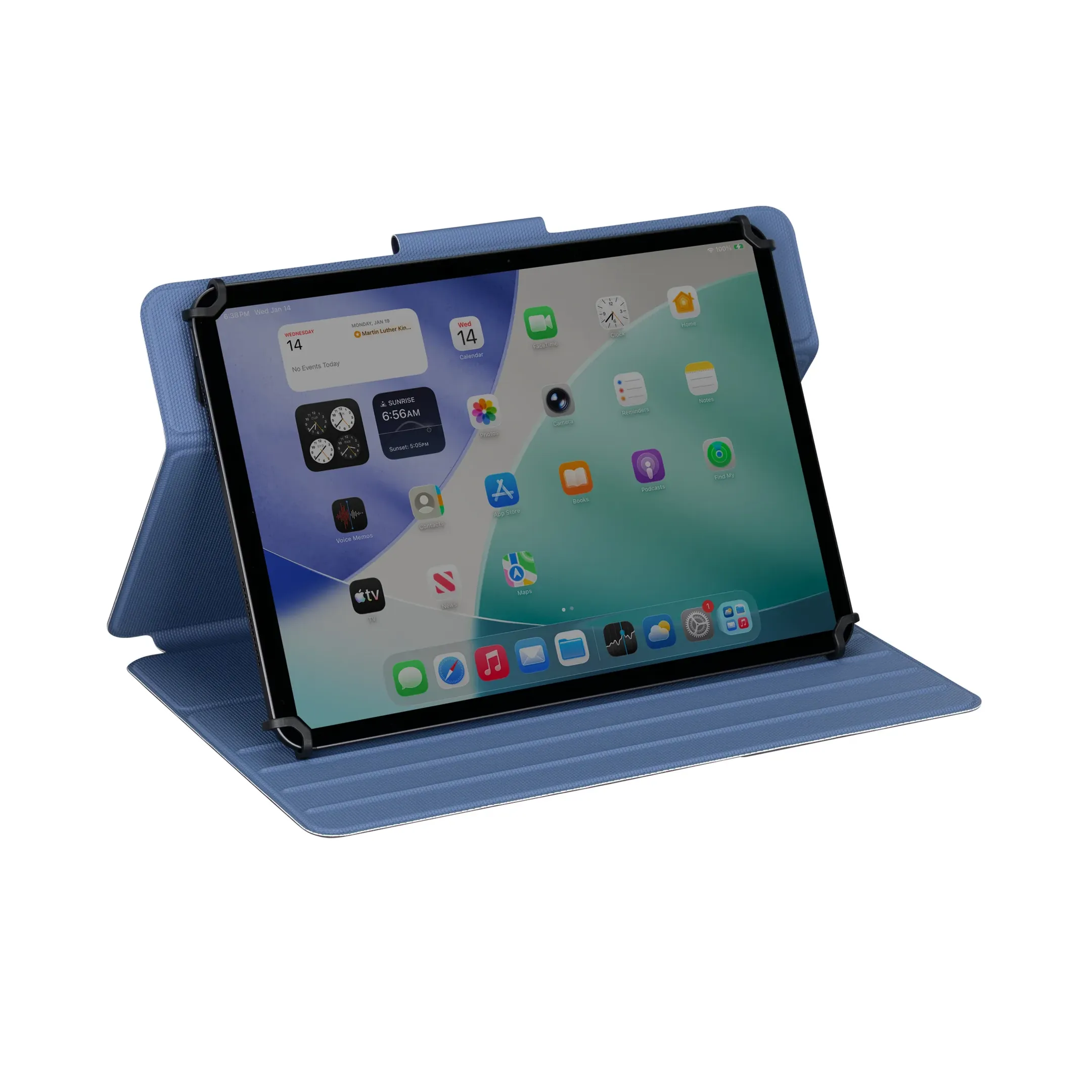 Universele draaibare bookcover - 9.5" - 11.5"