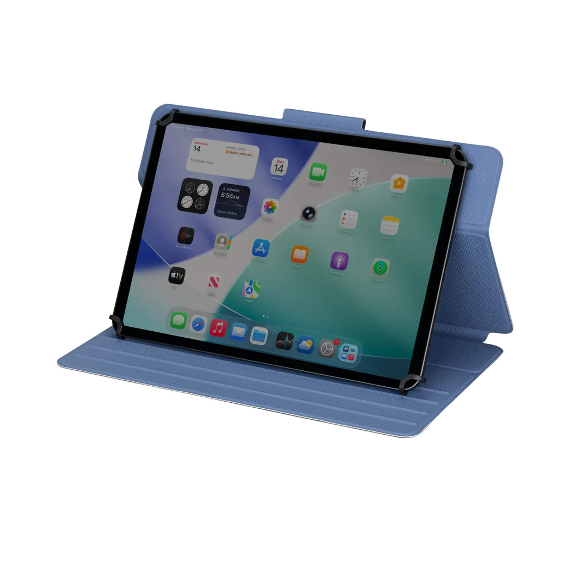 Universele draaibare bookcover - 9.5" - 11.5"