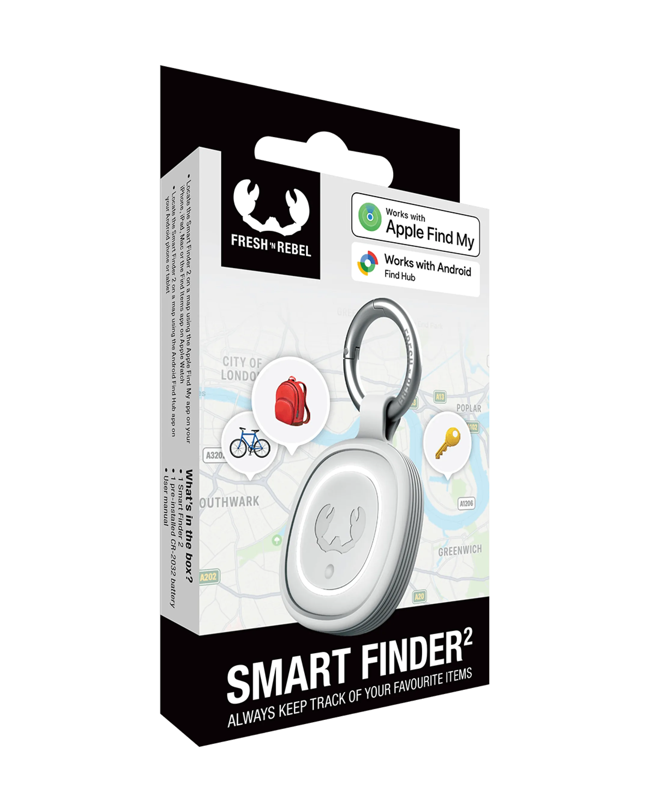 Smart Finder Tag 2 - Ice Grey