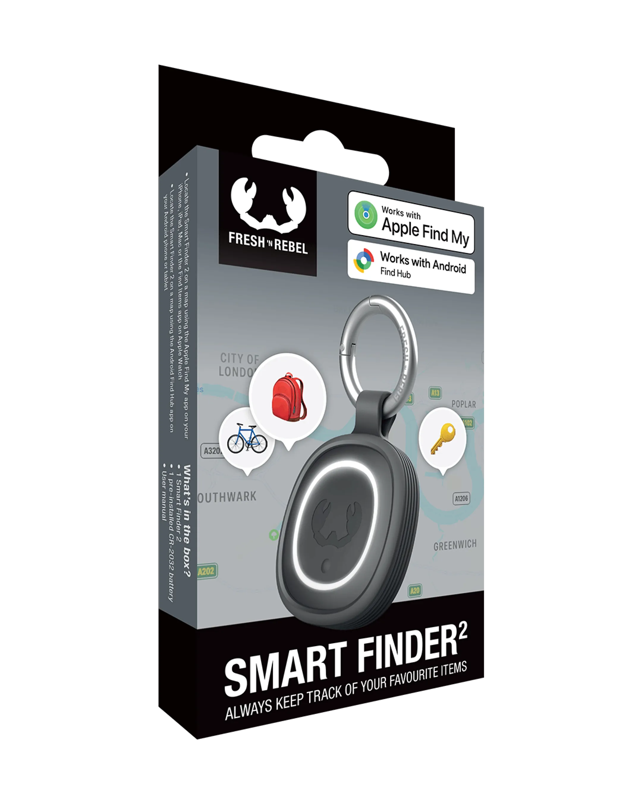 Smart Finder Tag 2 - Storm Grey