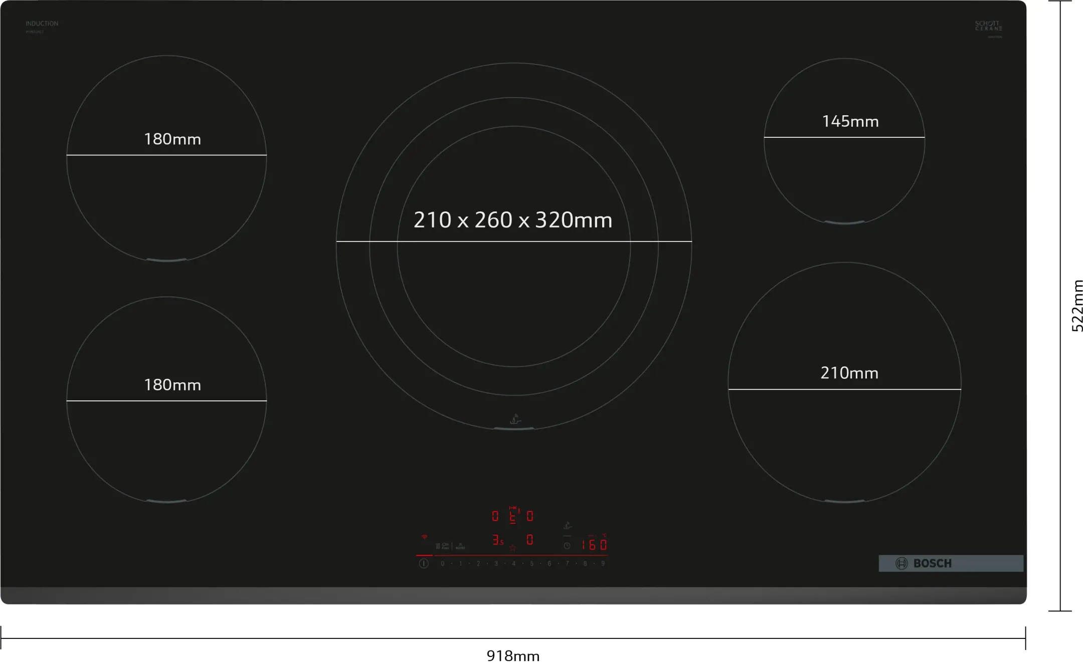Inductiekookplaat PIV931HC1E