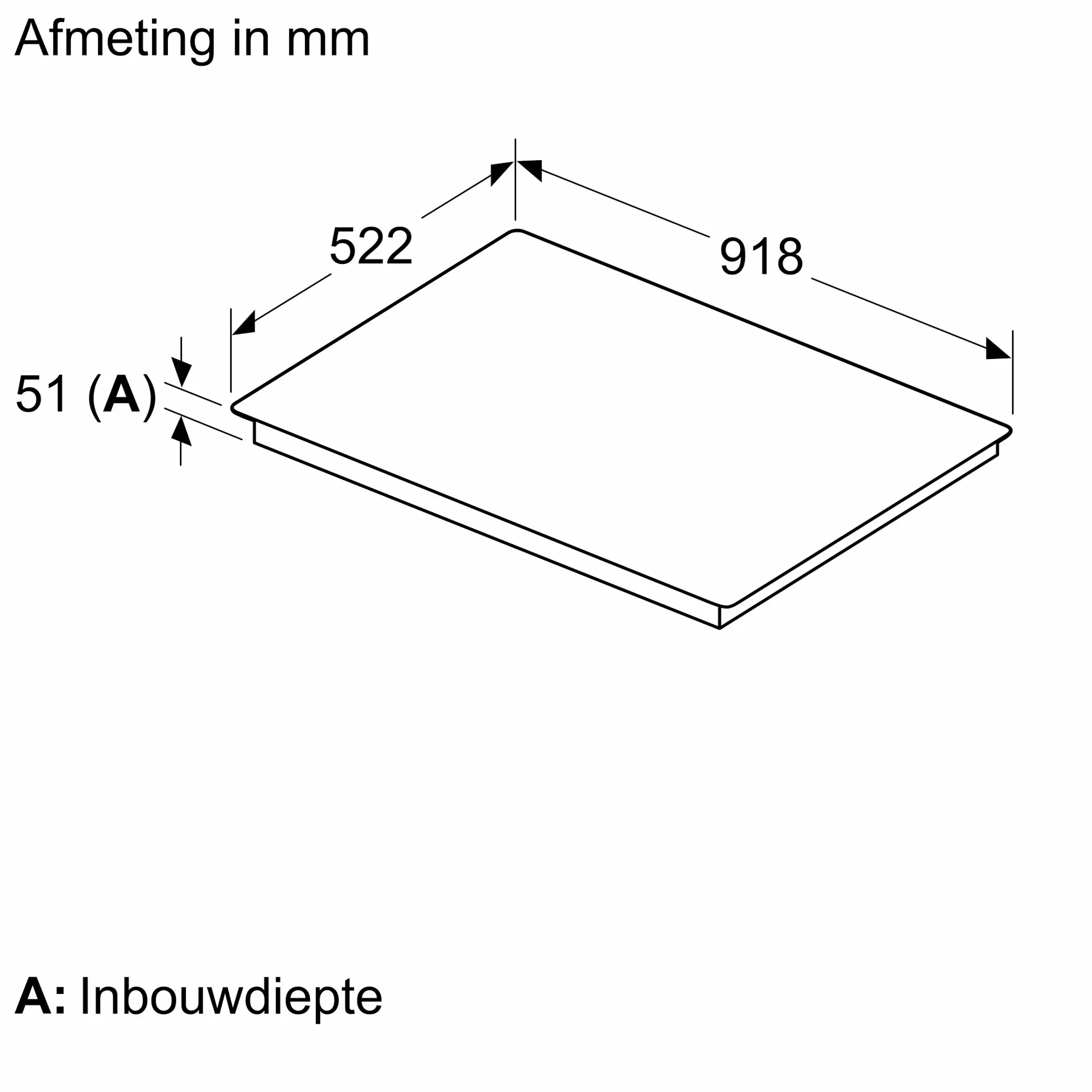 Inductiekookplaat PIV931HC1E