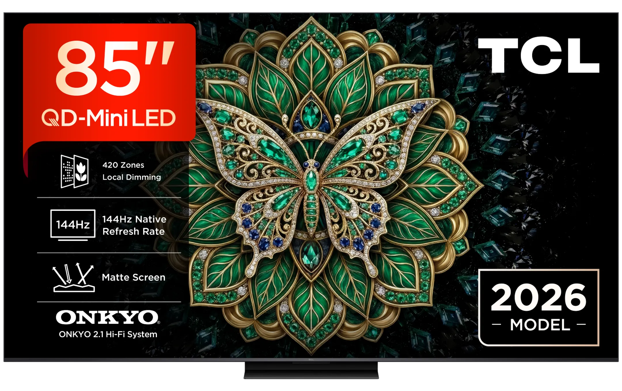 QD Mini-LED 75C69K PRO TV 4K (2026) - 75 pouces