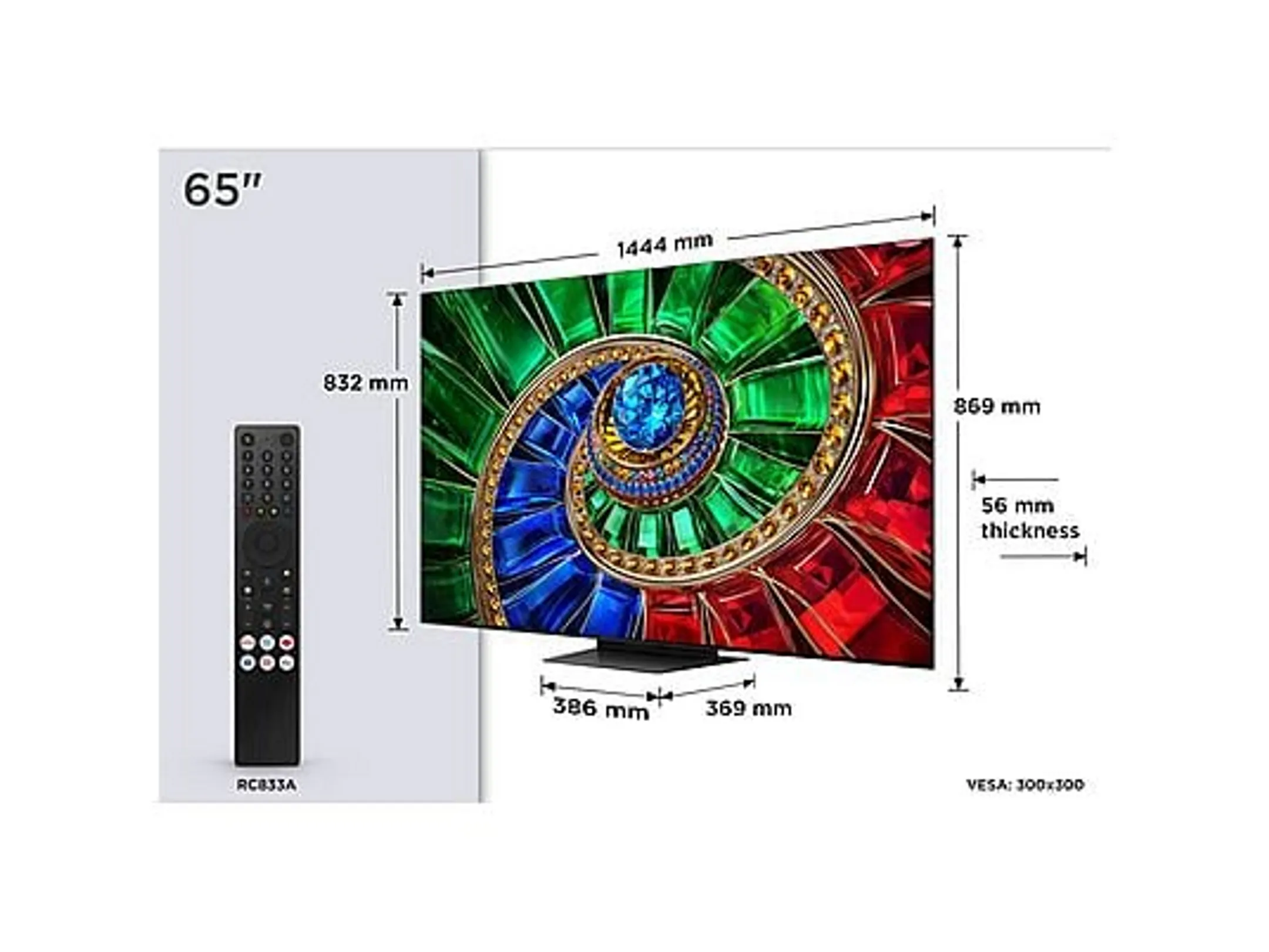 RGB - MiniLED 65RM7L 4K TV (2026) - 65 pouces