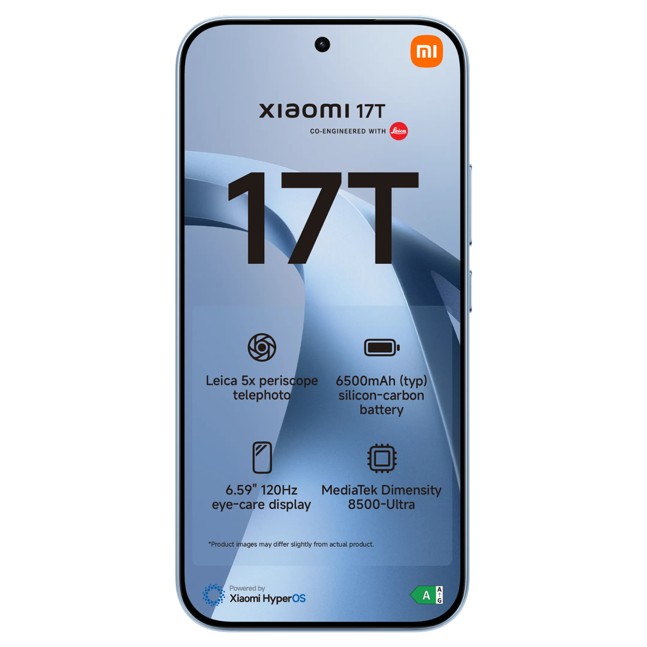 17T 256 GB - Blauw