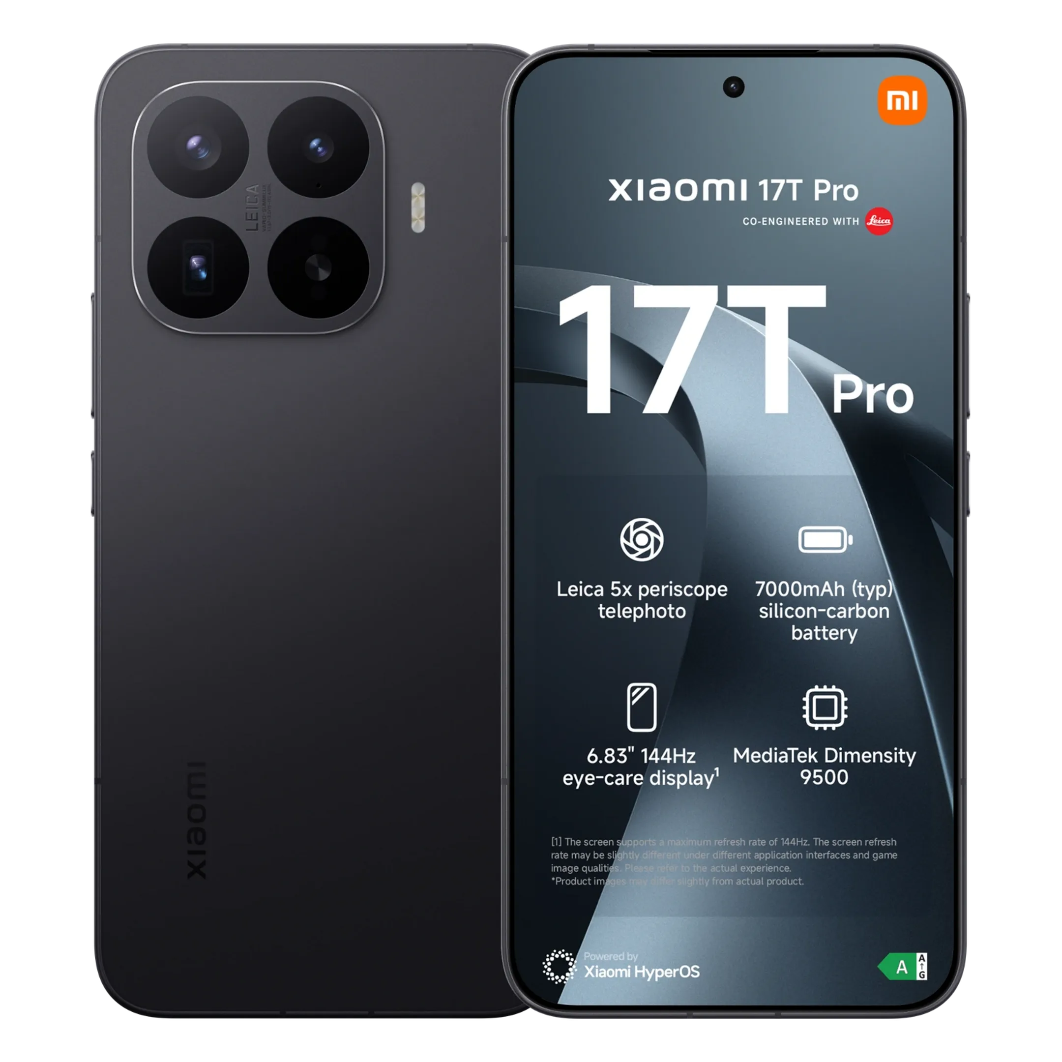 17T Pro 256 GB - Zwart