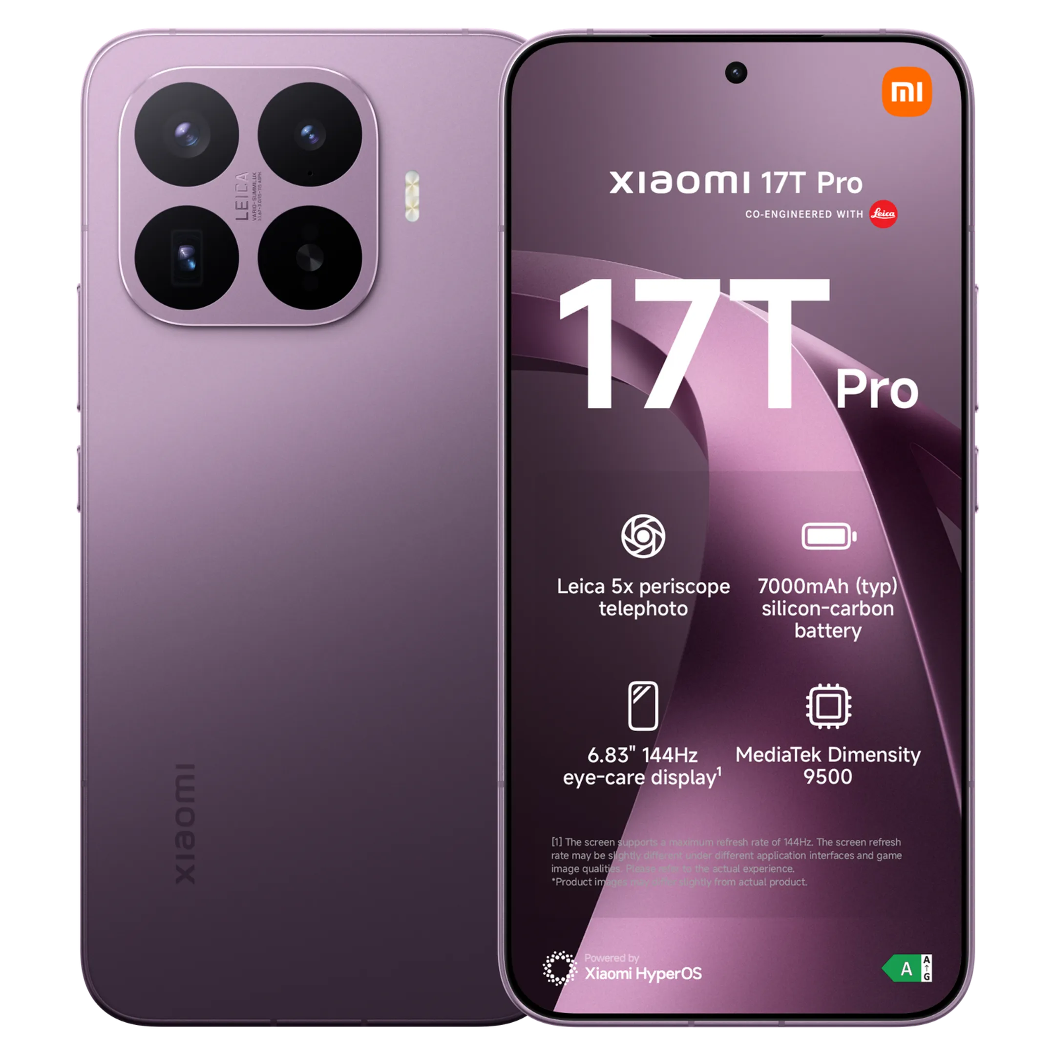 17T Pro 512 GB - Paars