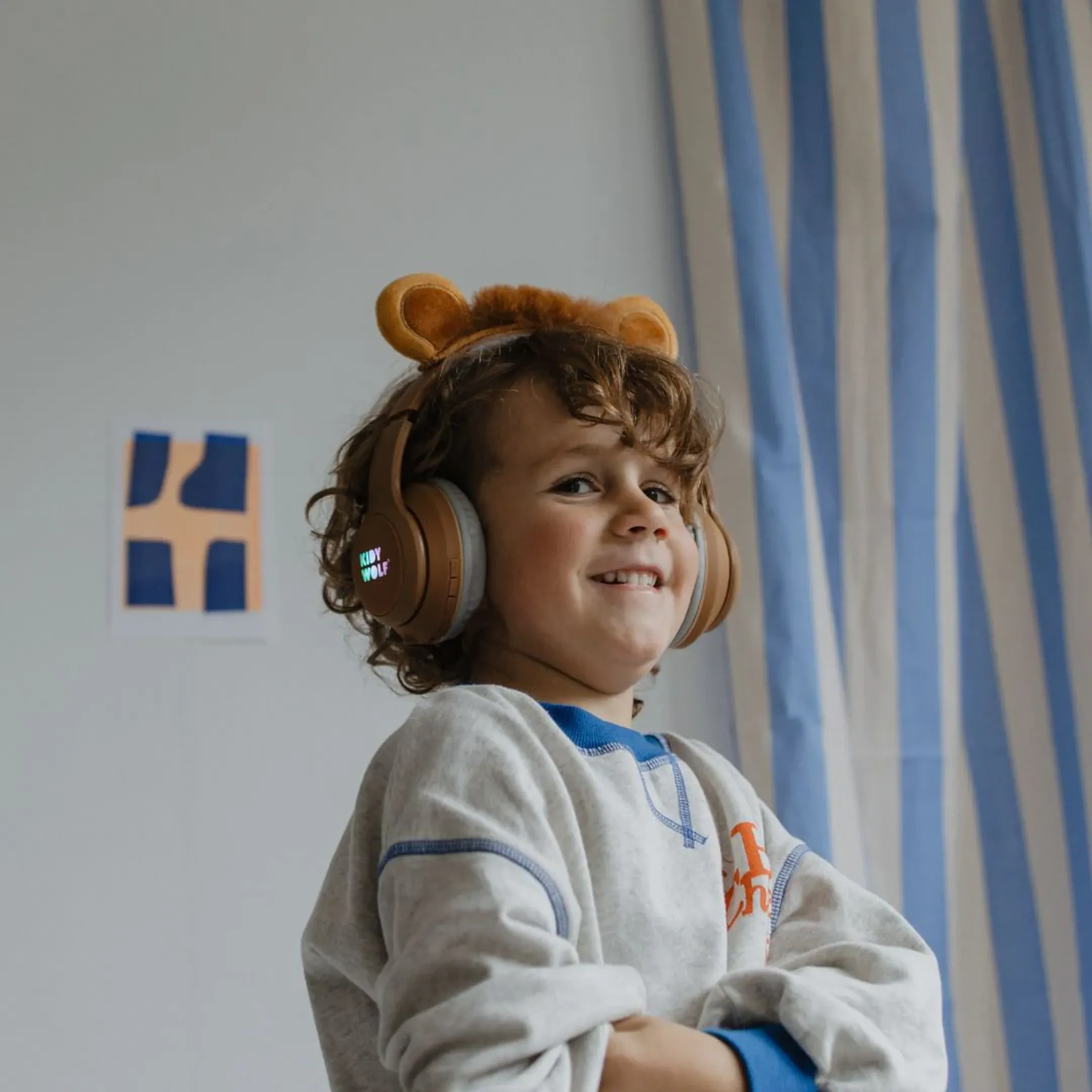 K-EARS Casque pour enfants - Lion