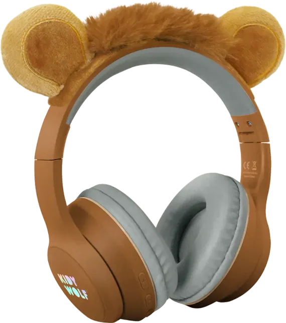 K-EARS koptelefoon voor kinderen - Leeuw