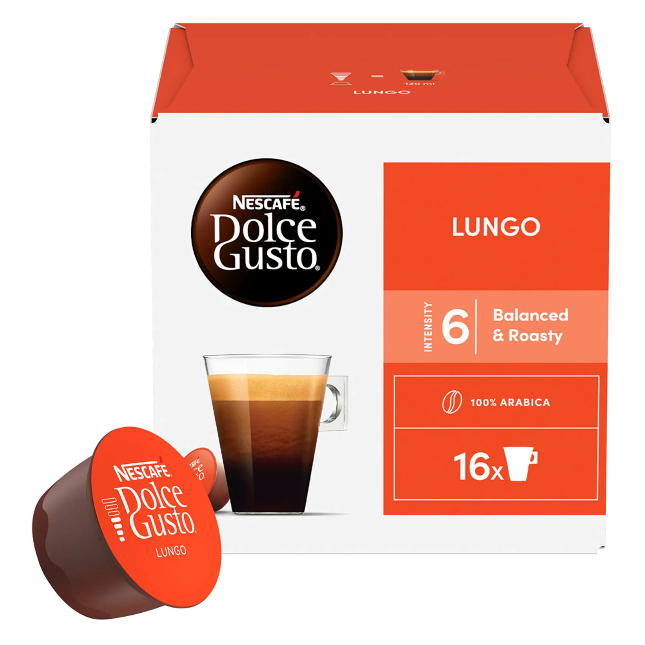 Dolce Gusto capsules - Lungo - 16