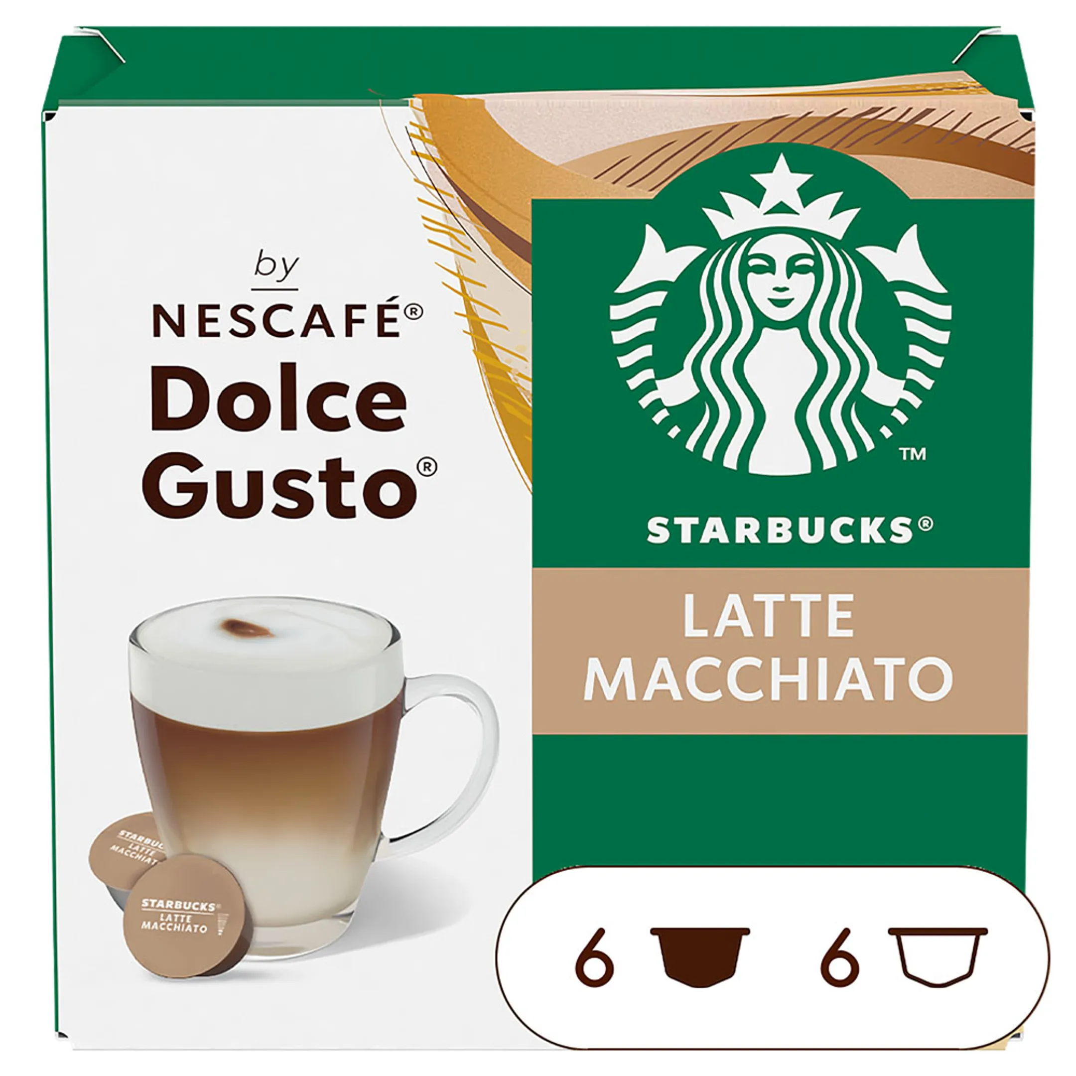 Capsule - Latte Macchiato - 6+6