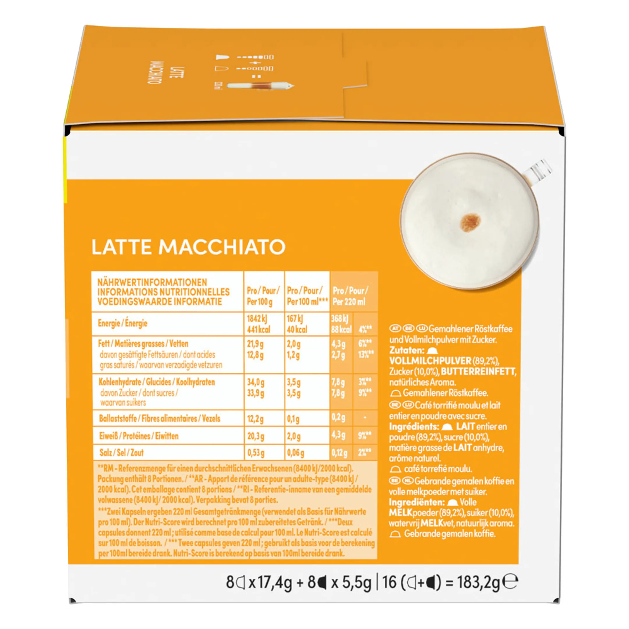 Capsule - Latte Macchiato - 16