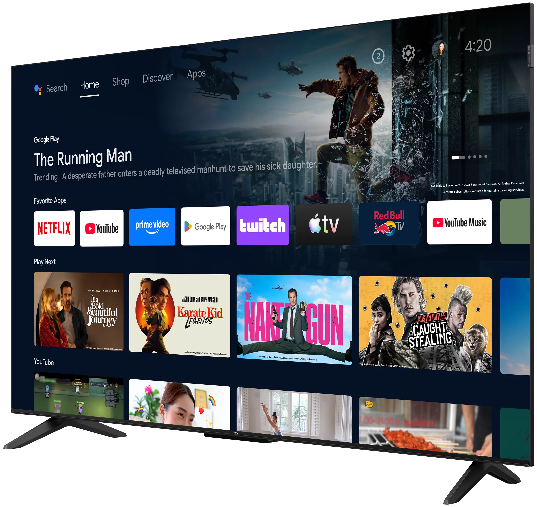 QLED 50S5L TV (2026) - 50 pouces
