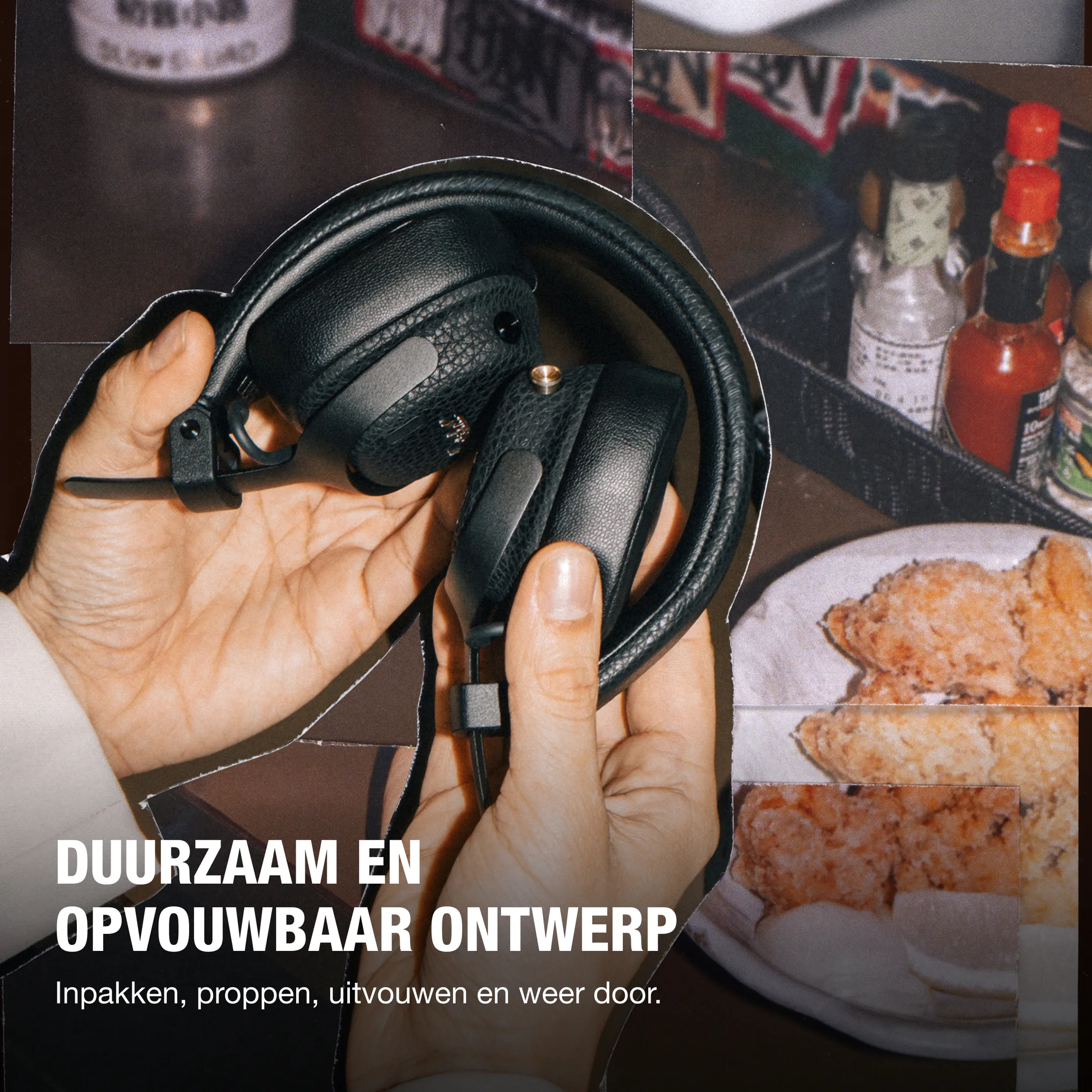 Milton ANC koptelefoon - Zwart