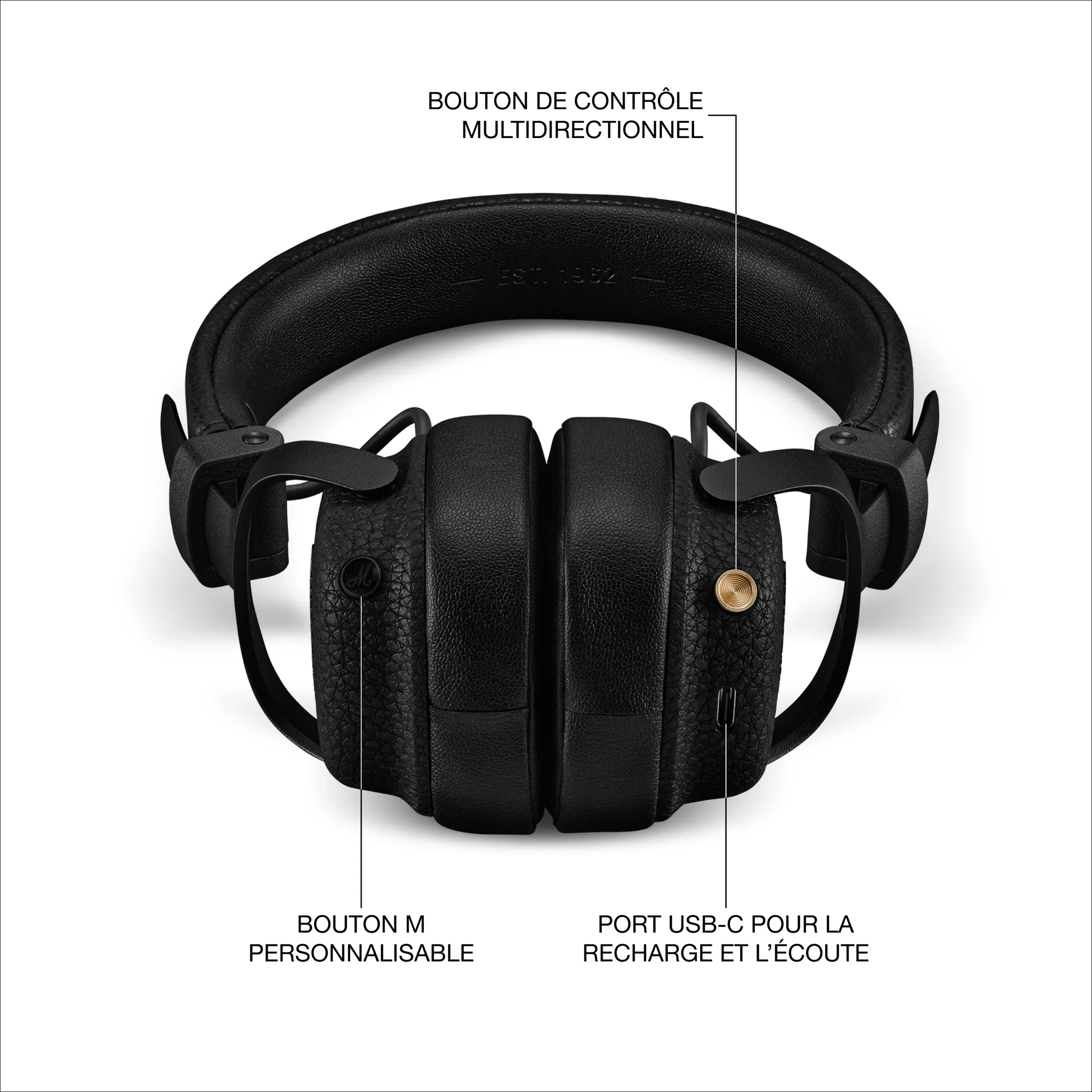 Casque Milton ANC - Noir