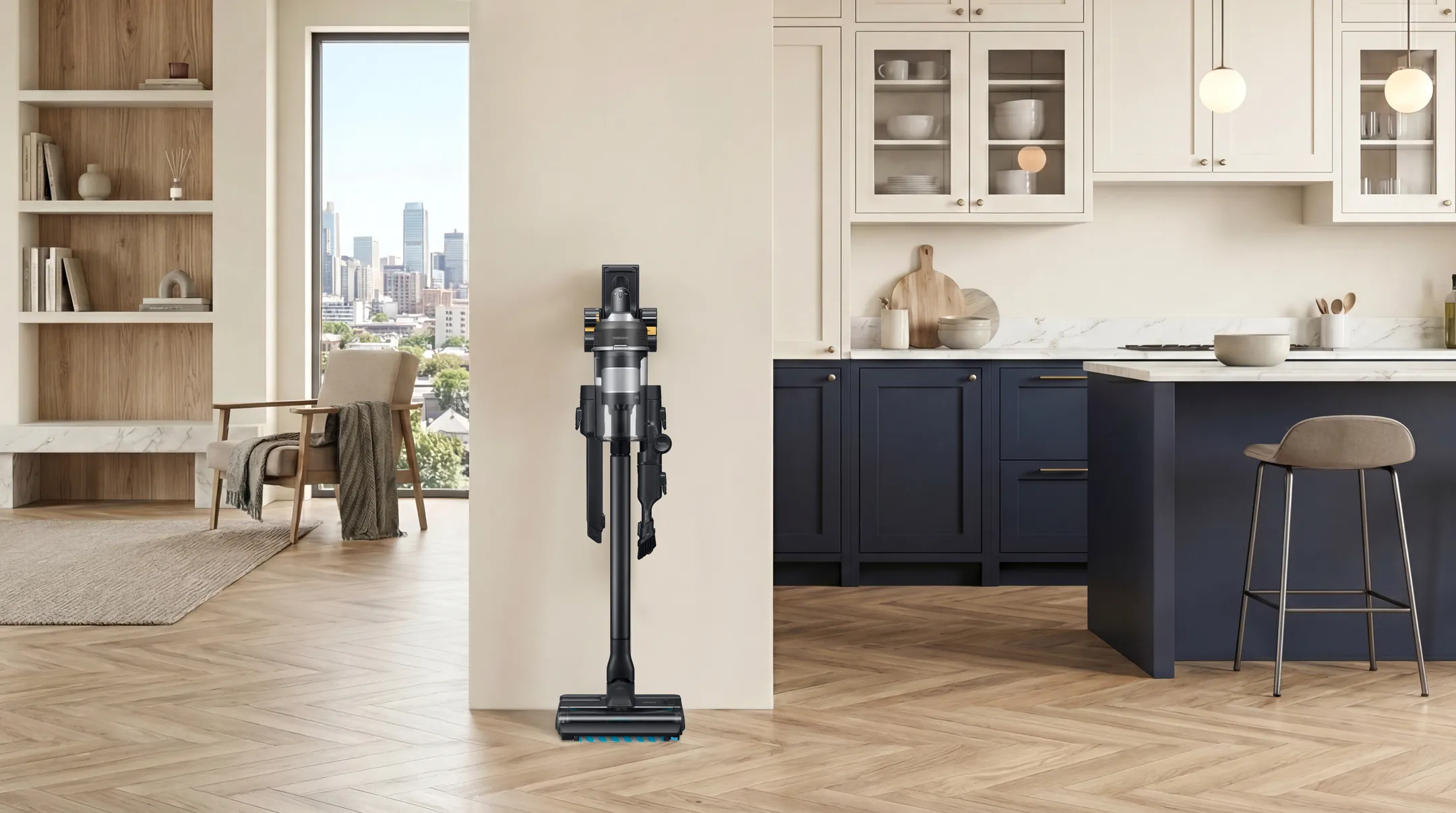 Aspirateur balai Jet 95S Wet Premium VS70H28GPC/WA