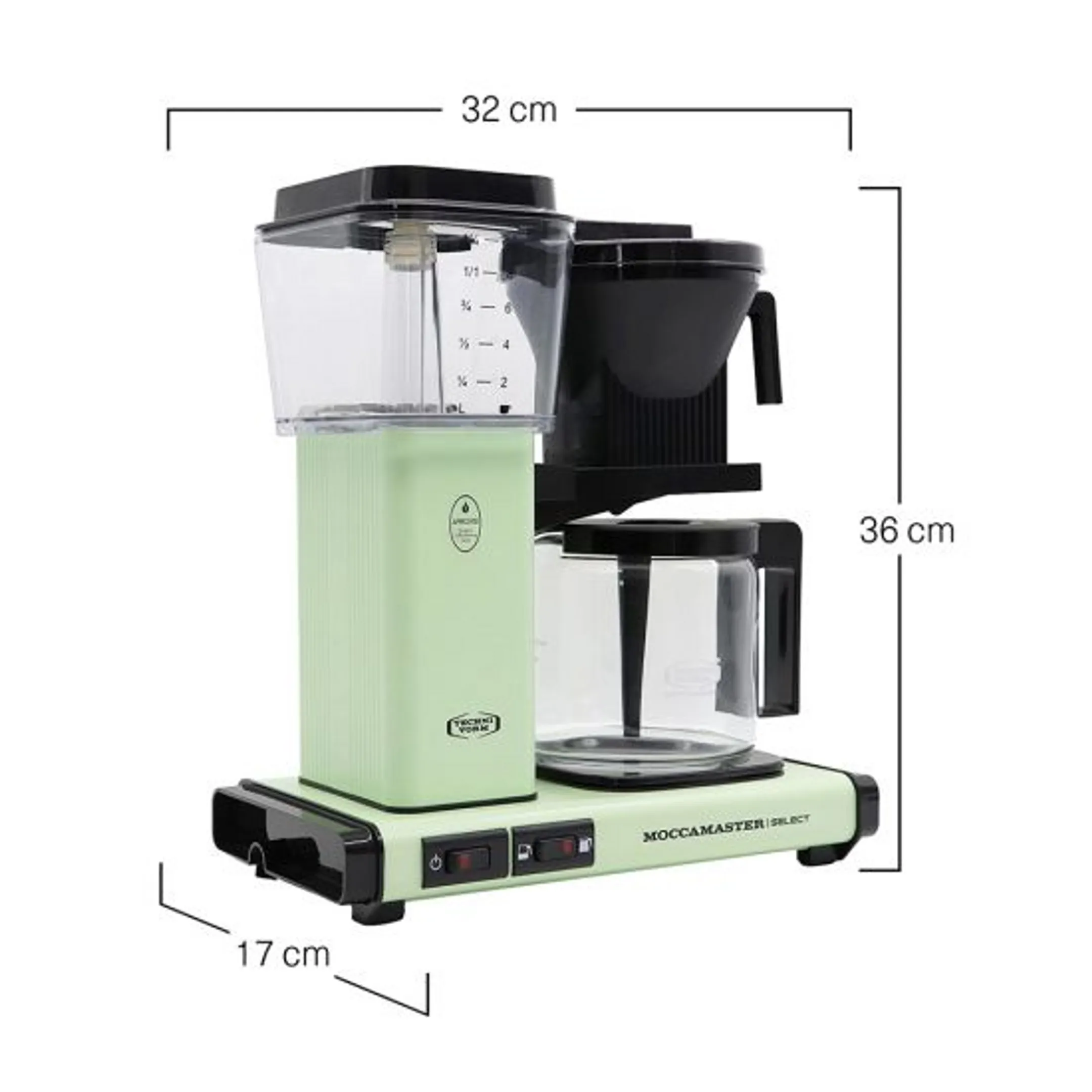 Koffiezetapparaat KBG Select Pastel Green