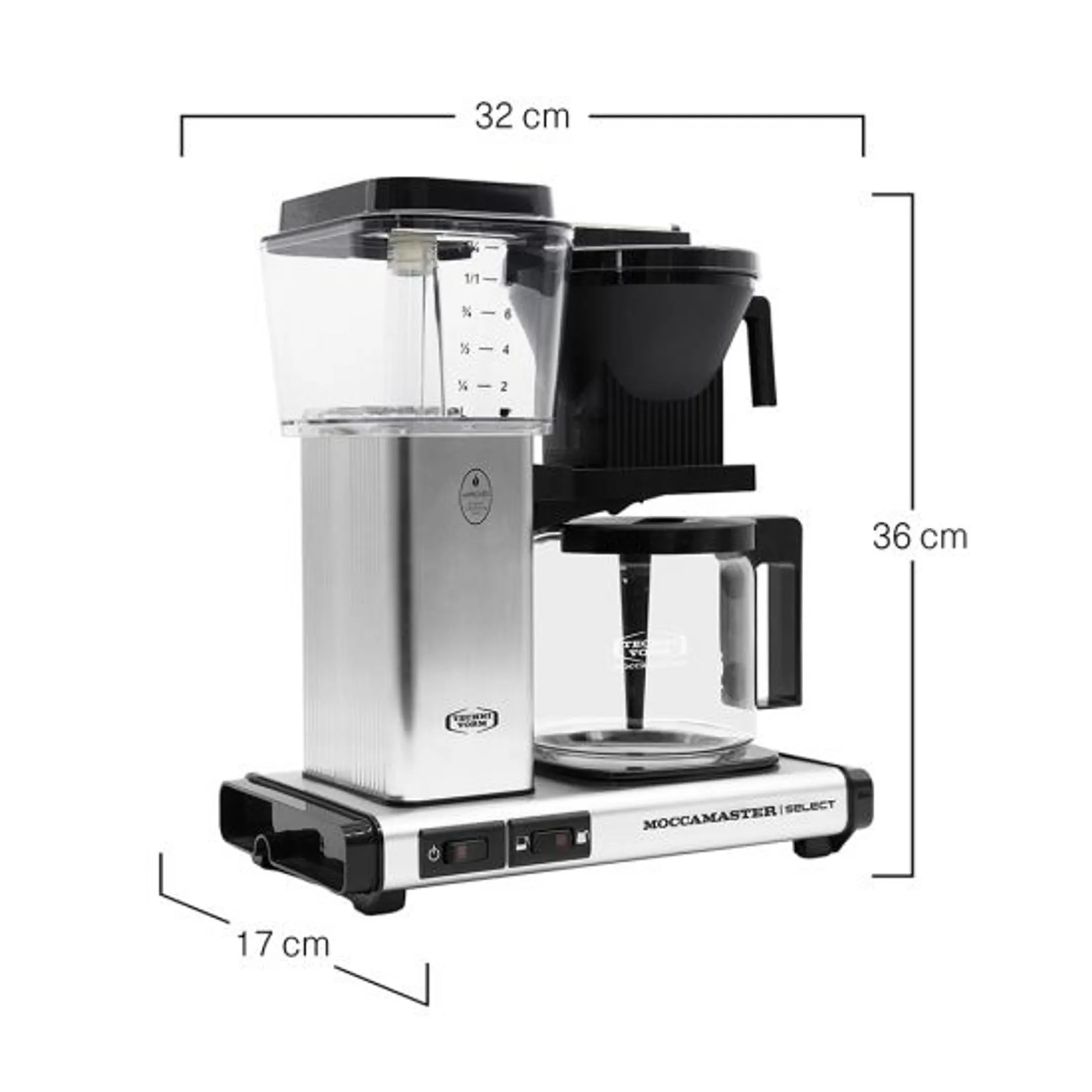 Koffiezetapparaat KBG Select Brushed