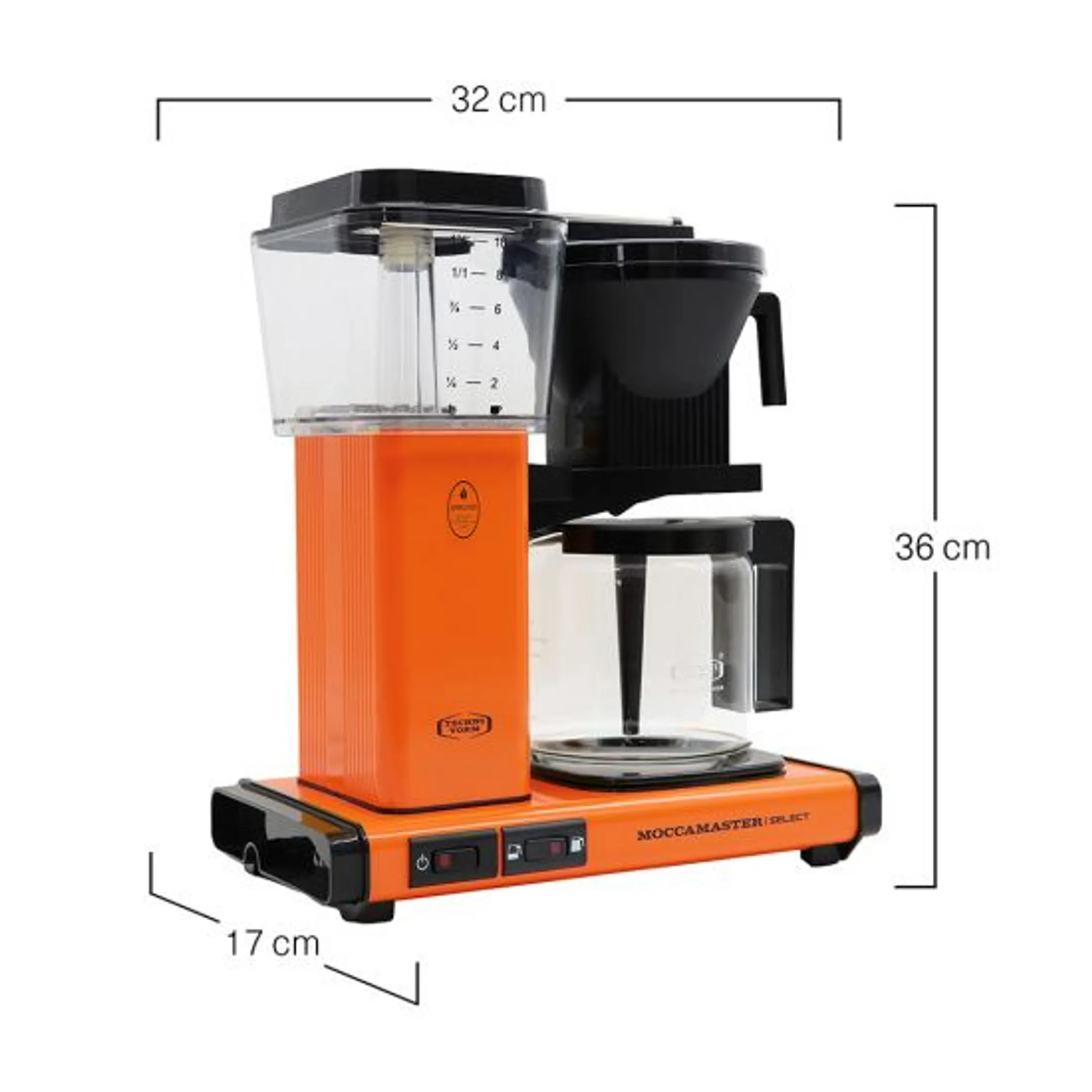 Koffiezetapparaat KBG Select Orange