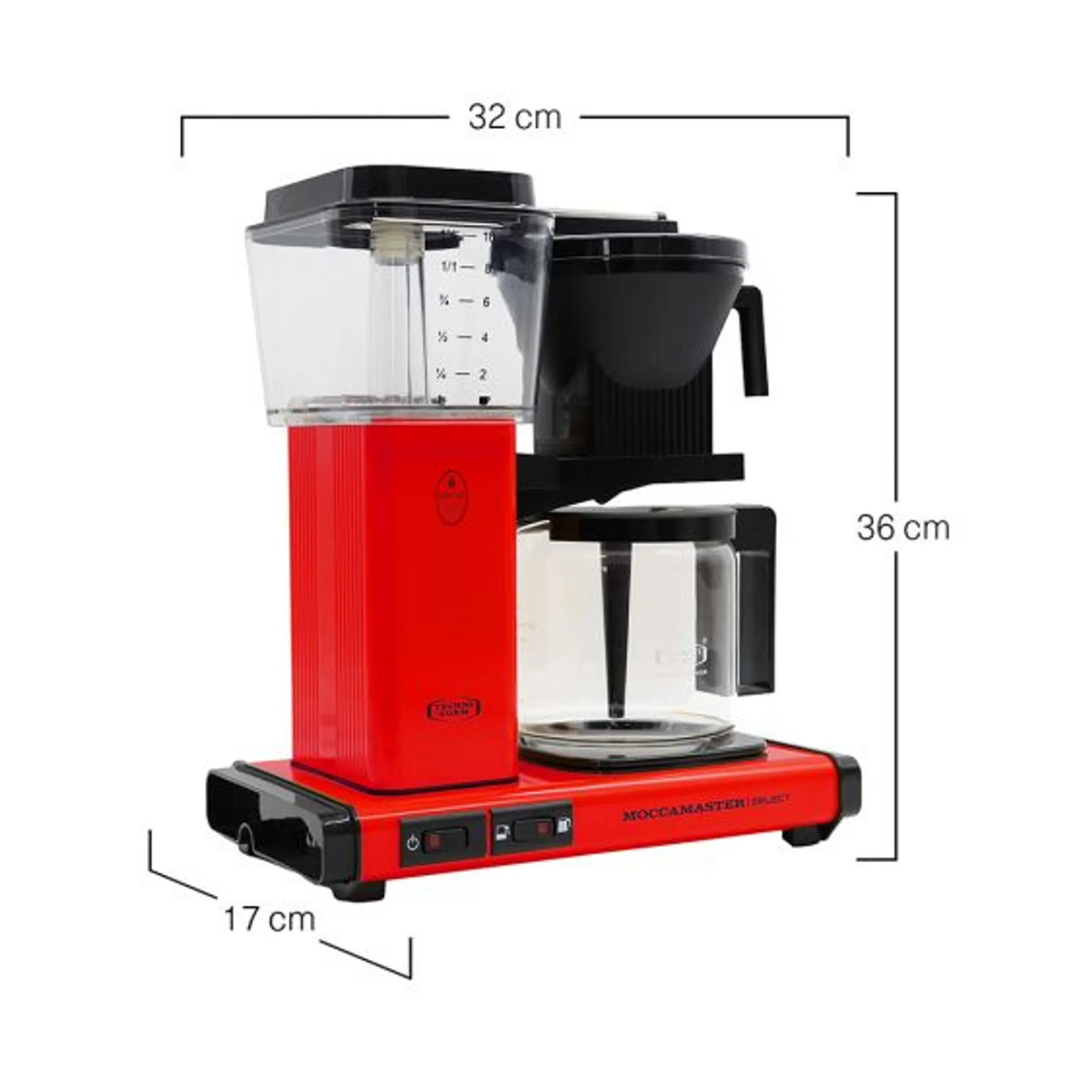 Koffiezetapparaat KBG Select Red