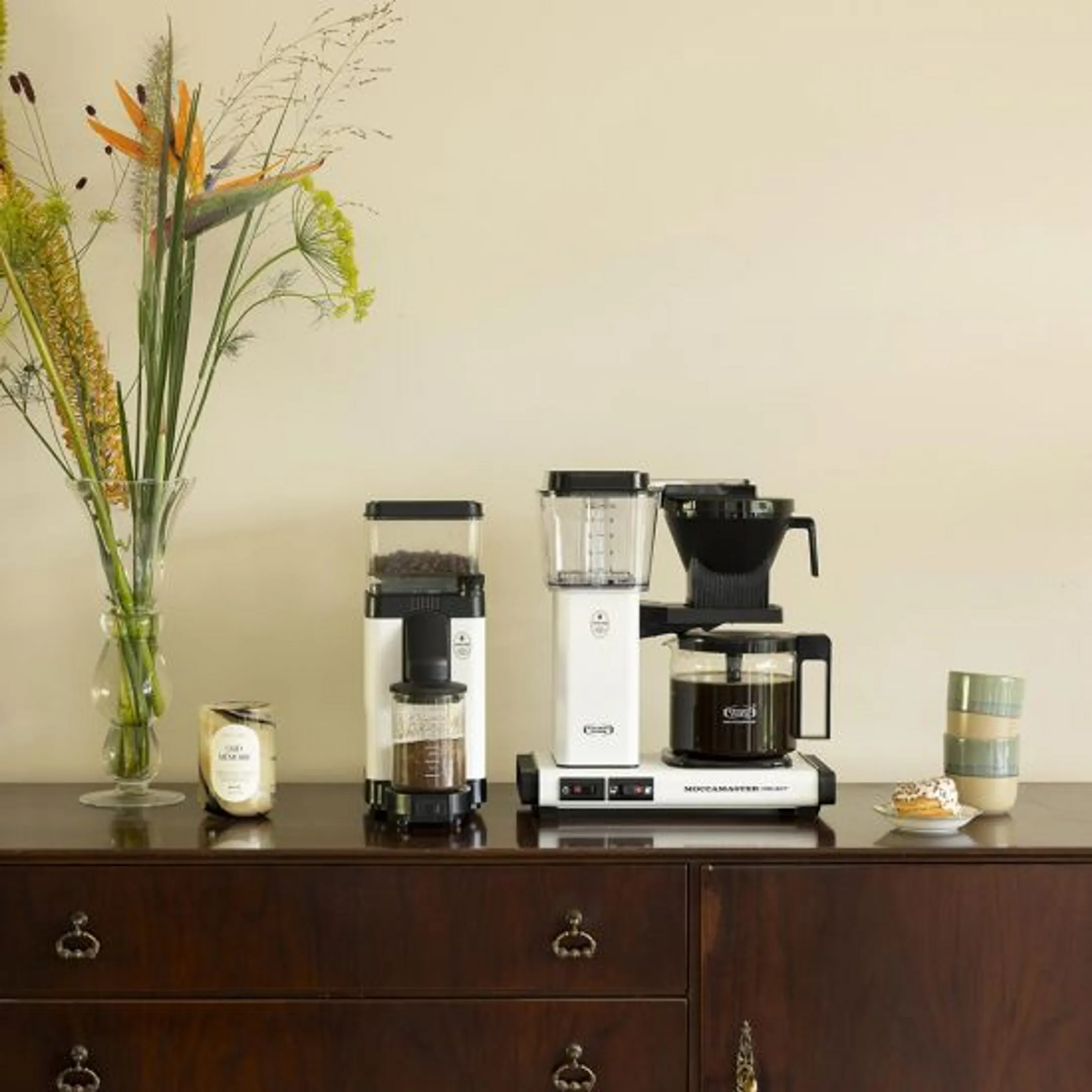 Koffiezetapparaat KBG Select Matt White