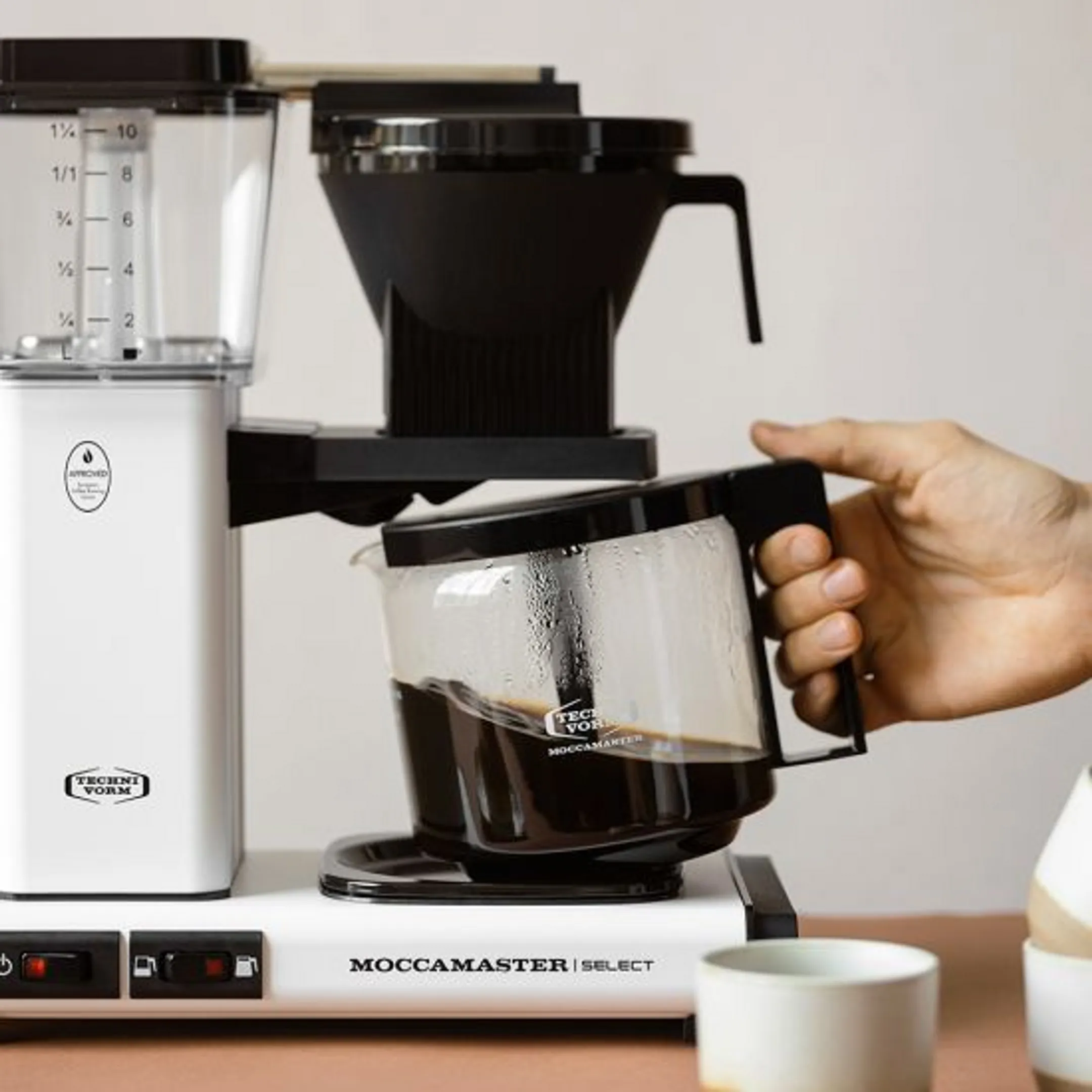 Koffiezetapparaat KBG Select Matt White