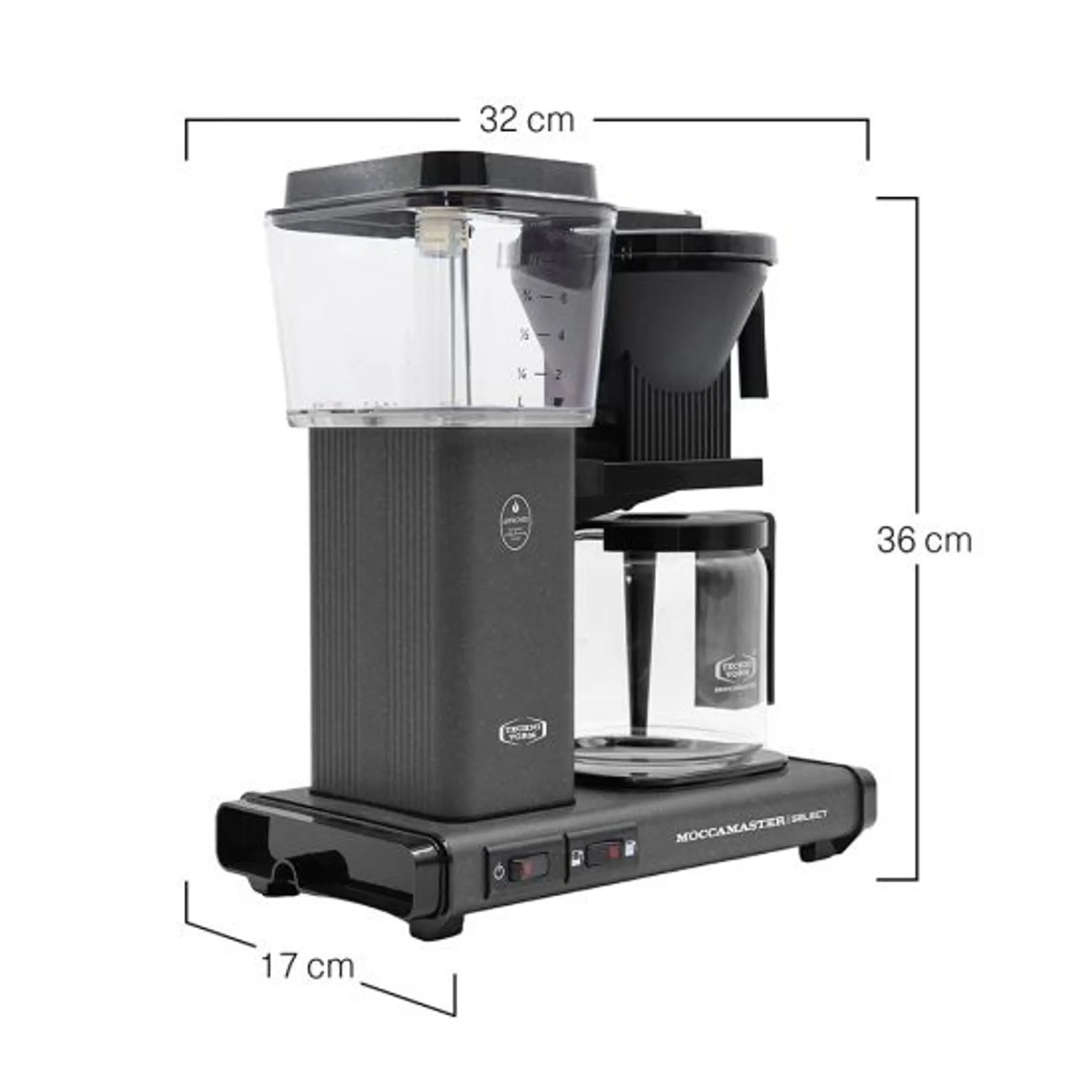 Koffiezetapparaat KBG Select Stone Grey