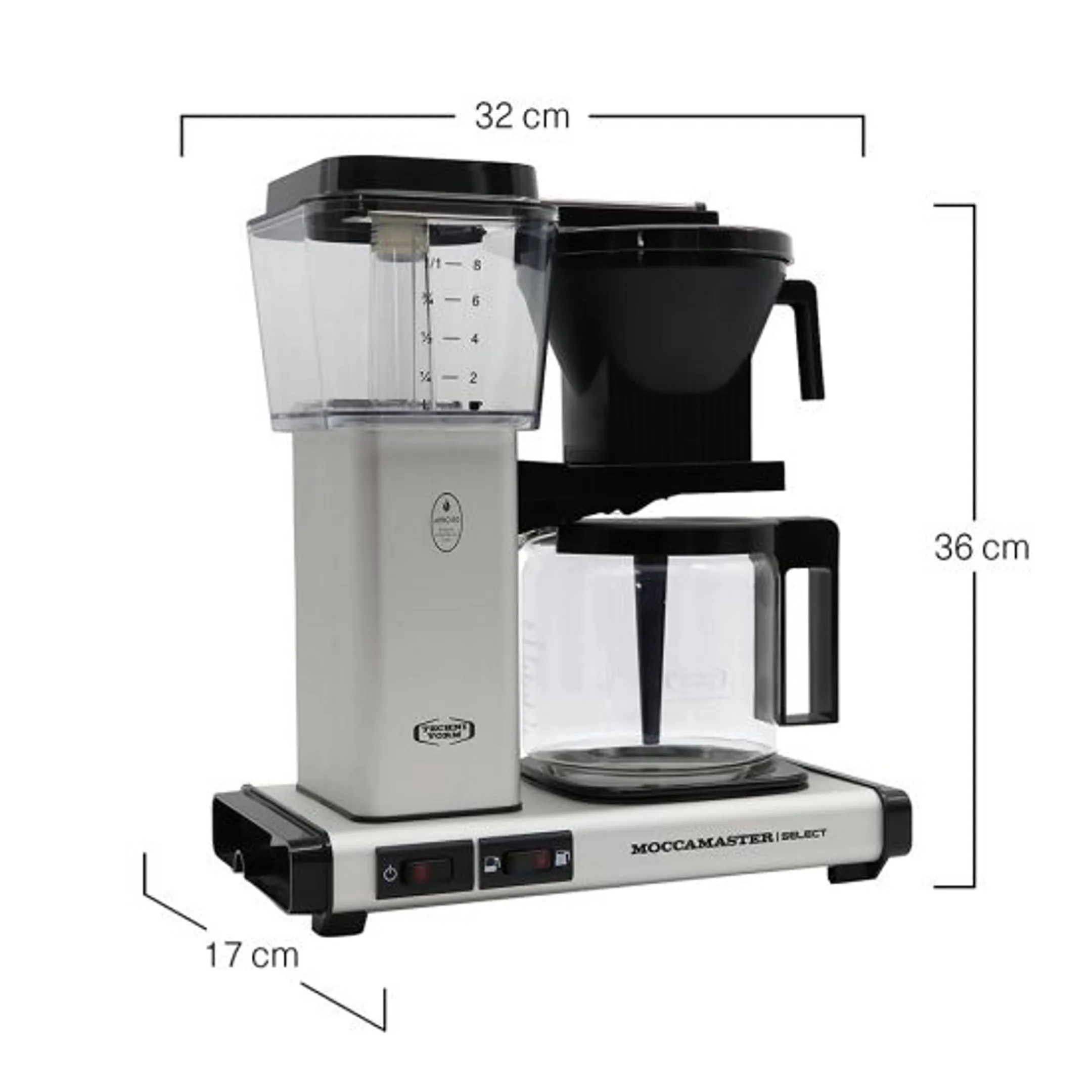 Koffiezetapparaat KBG Select Matt Silver