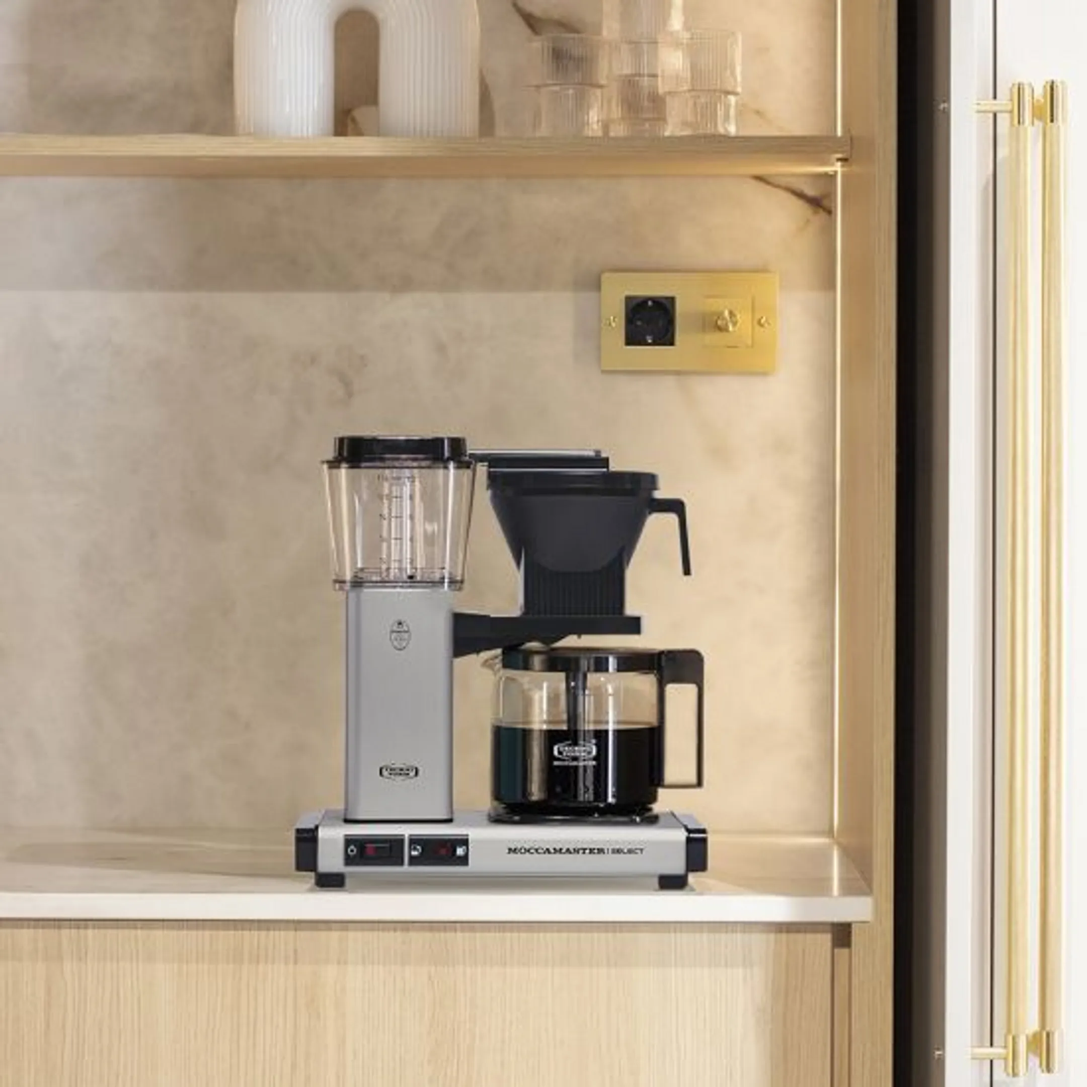 Koffiezetapparaat KBG Select Matt Silver